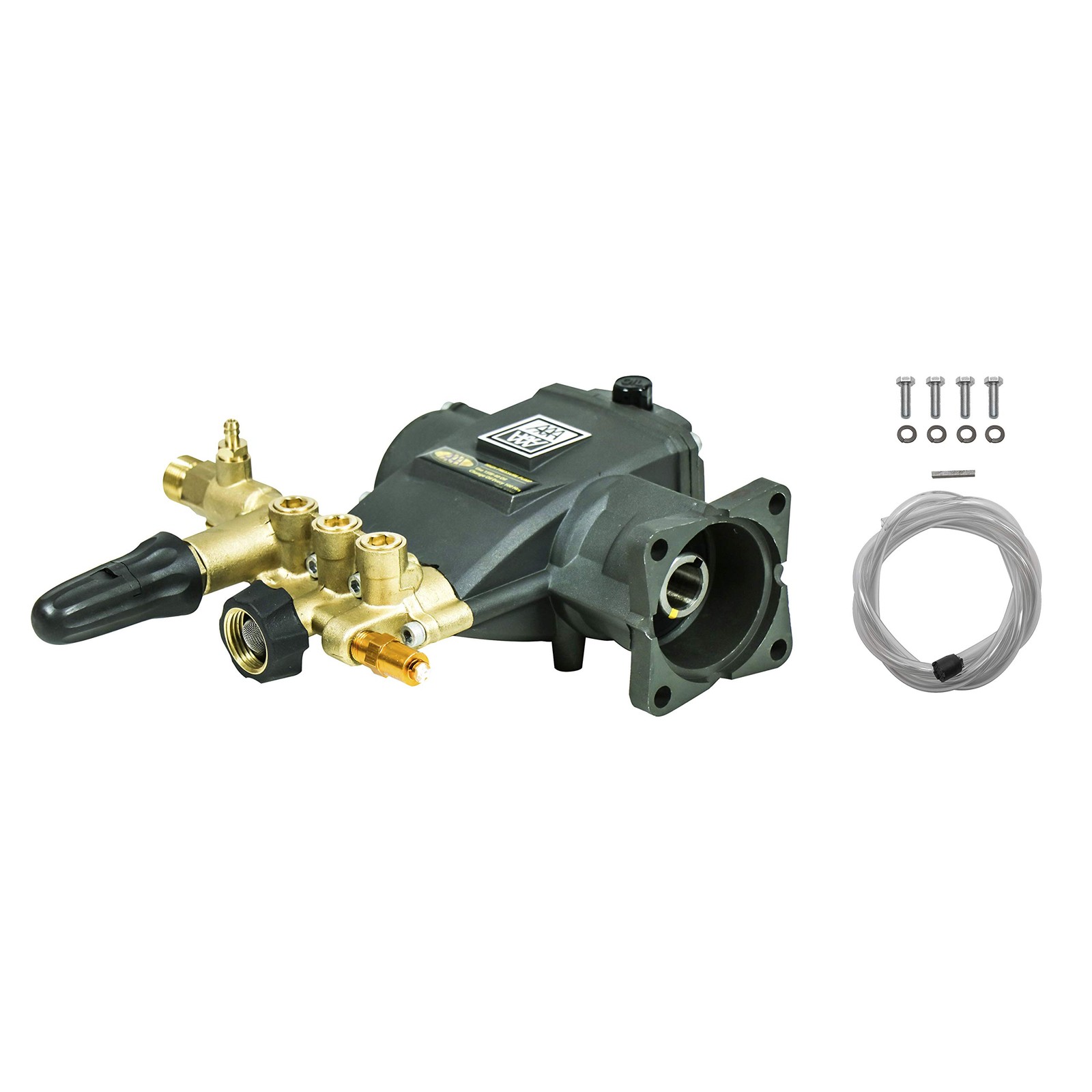 AAA 3700 PSI 2.5 GPM Replacement Triplex Pressure Washer 3/4″ Shaft, Black