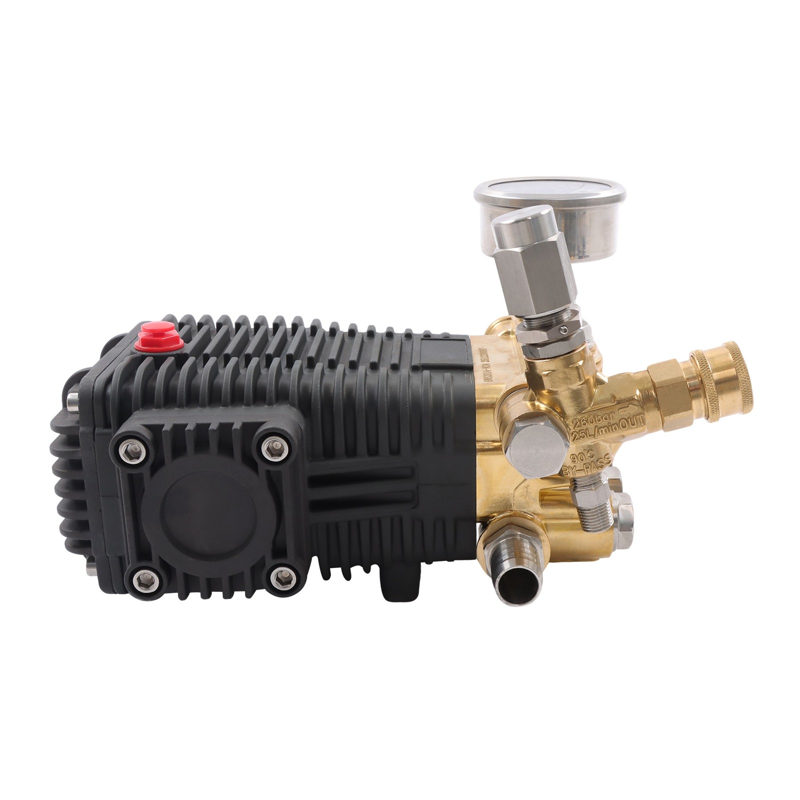 Belt Drive 5.6 GPM Pressure Washer Pump General Right Shaft 4.5 HP 3500 PSI