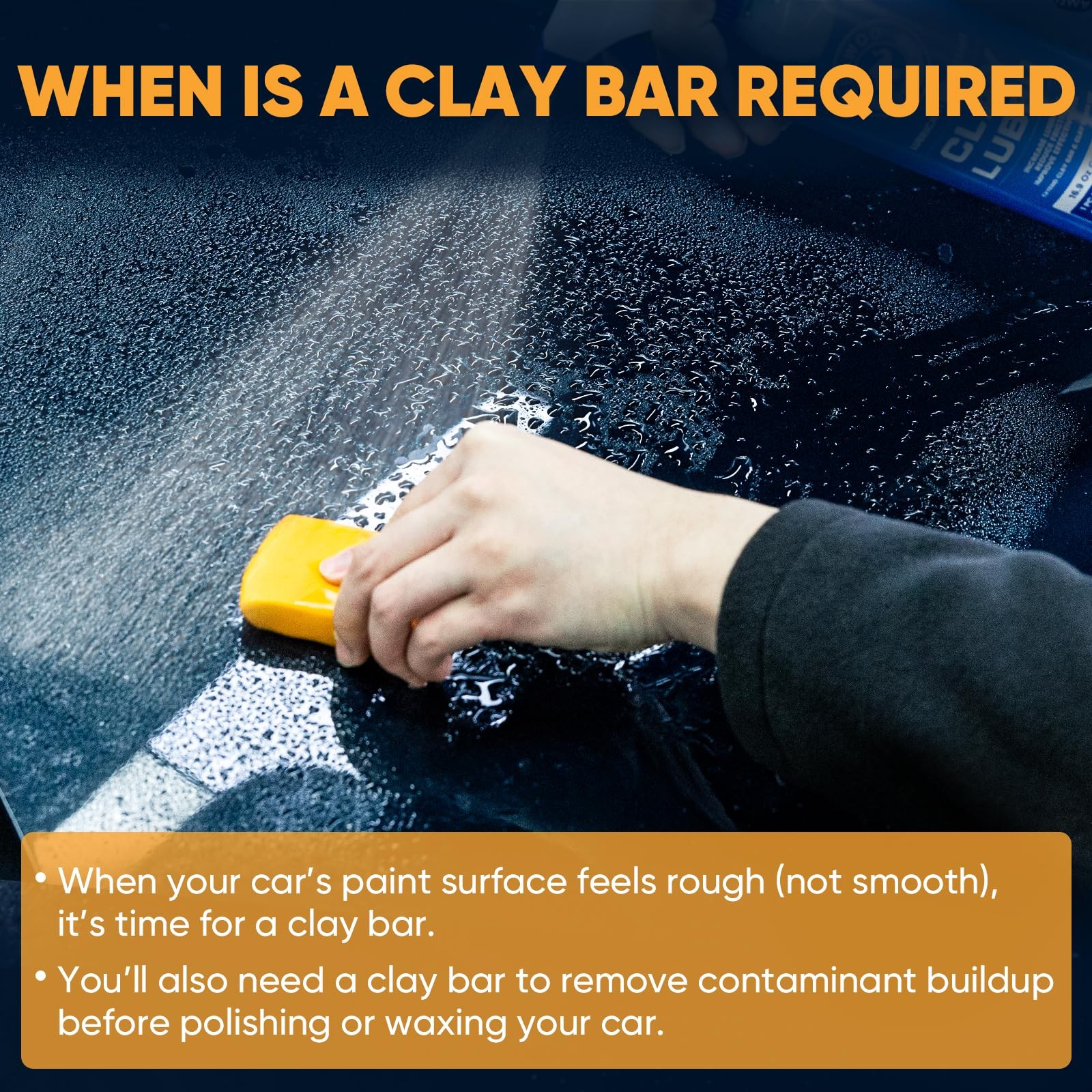 TEAWOO Car Clay Bar 4 Pack 400g, Premium No Scratch 4 count, 400g