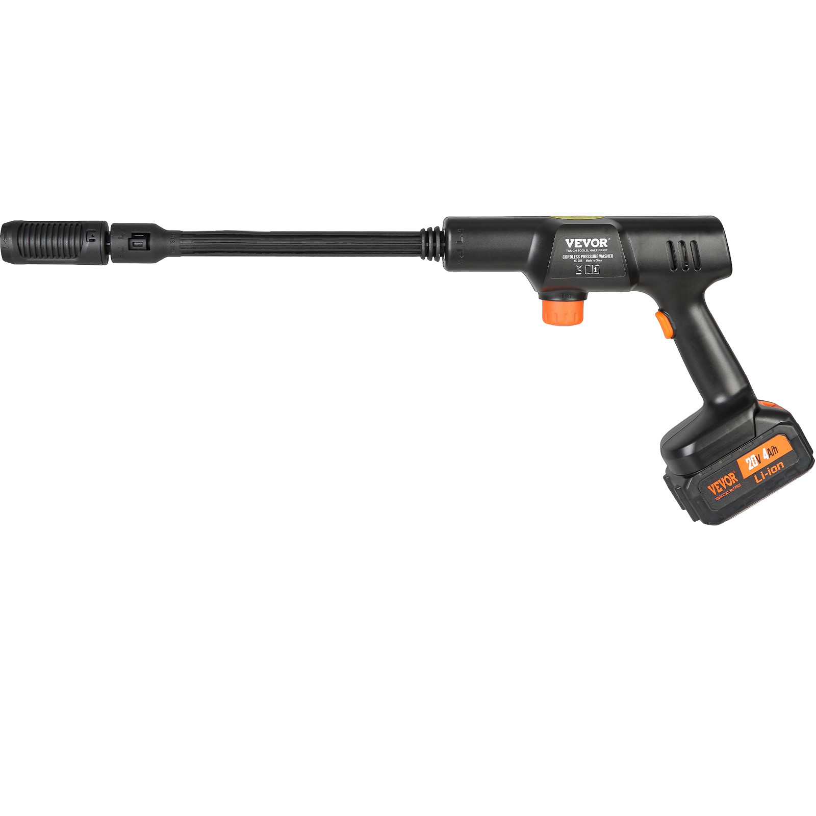 VEVOR High Pressure Cordless Washer Cleaner Portable Water Spray Car Gun 652 PSI