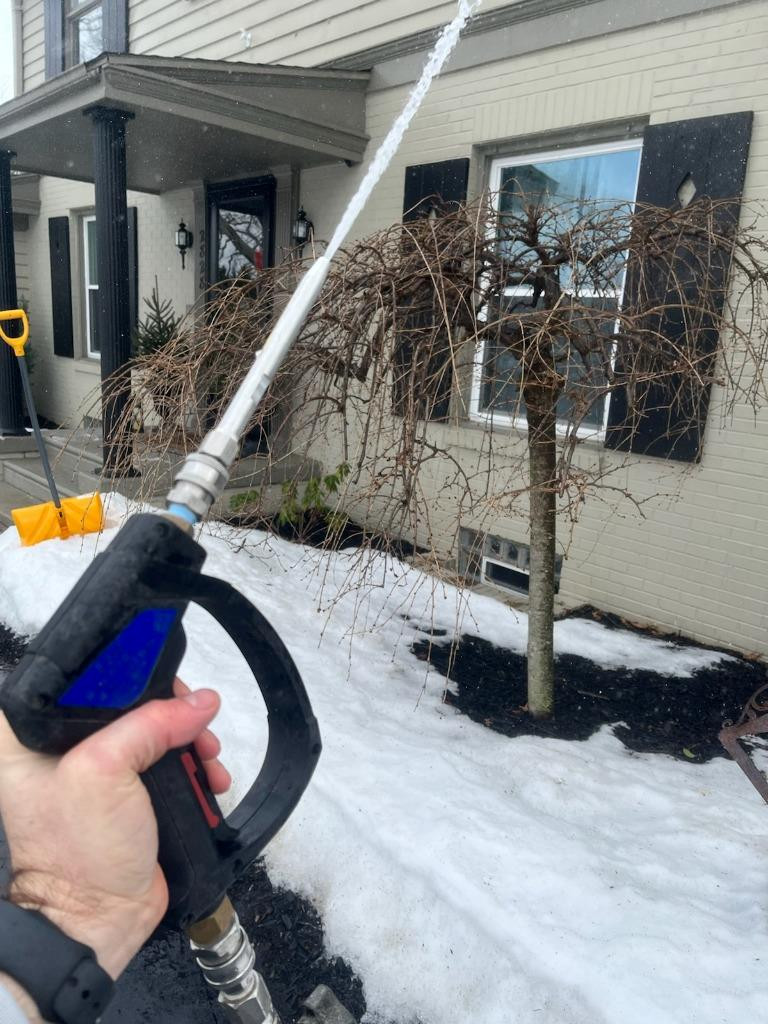 Moon Missile Long Range Downstream House Washing Pressure Washer Shooter Tip