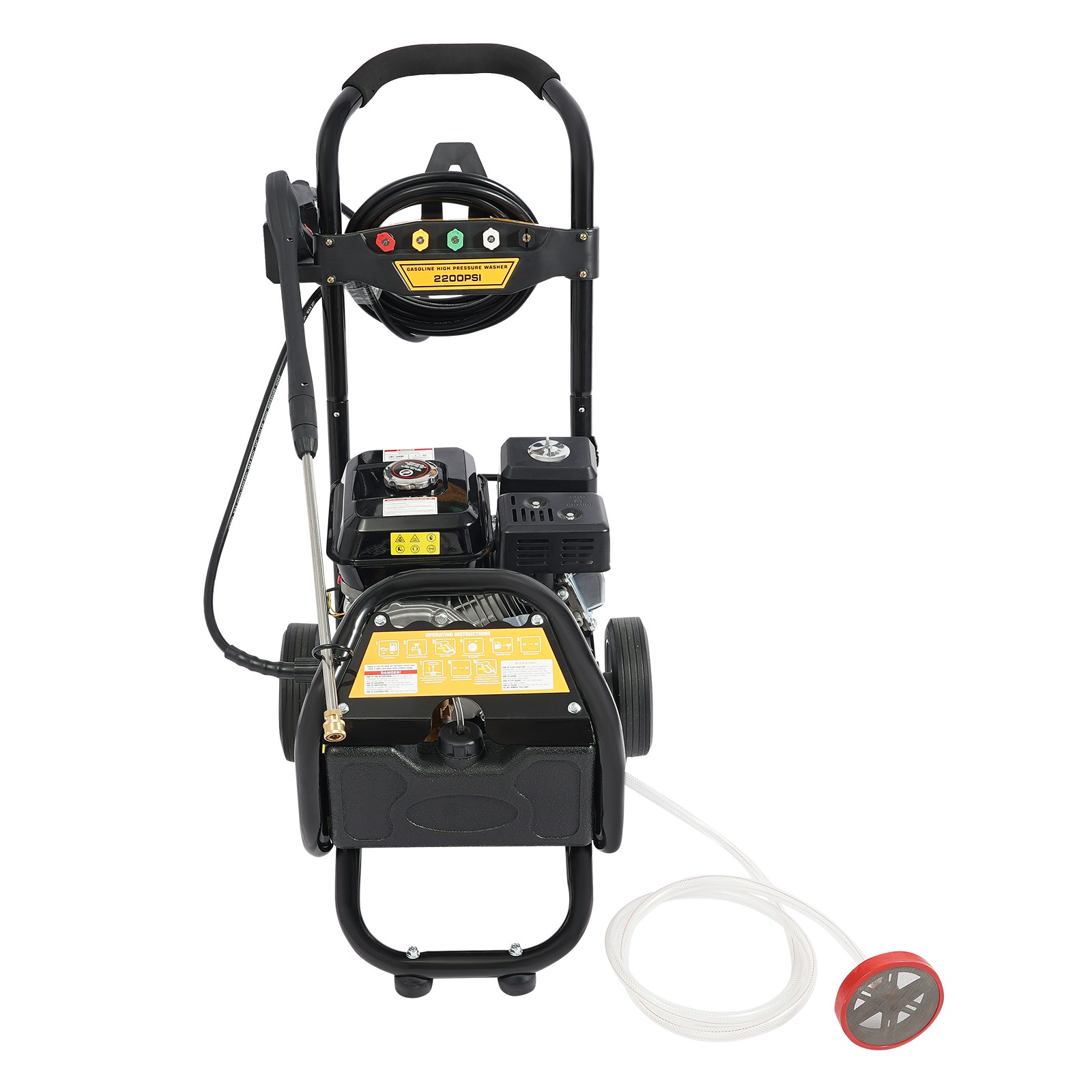 Gasoline High Pressure Washer Gasoline Washer with Hose Cleaner Tool 7HP 3400RPM