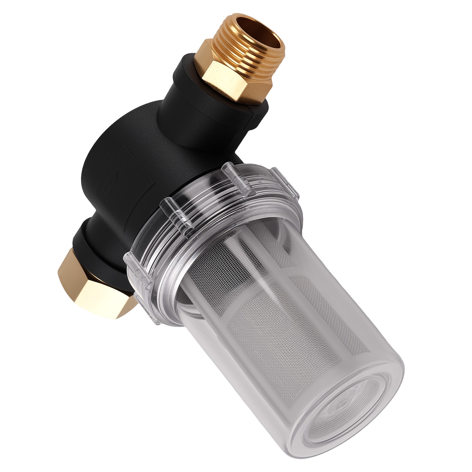 3/4″ Water Filter Inline for Pressure Washer Water Hose Brass Thread 100 Mesh