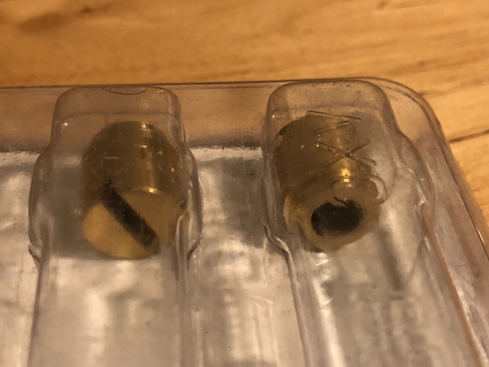 Lot of 10 PNR 699 L58A T1UN Flat Jet Tip Brass New Spray L=43,5 11,6 lpm @ 3 Bar