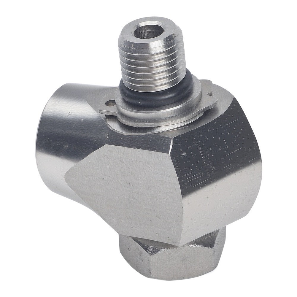 Car Wash Arm Fitting 304 Stainless Steel 360 Degree Swivel Joint High Pressure