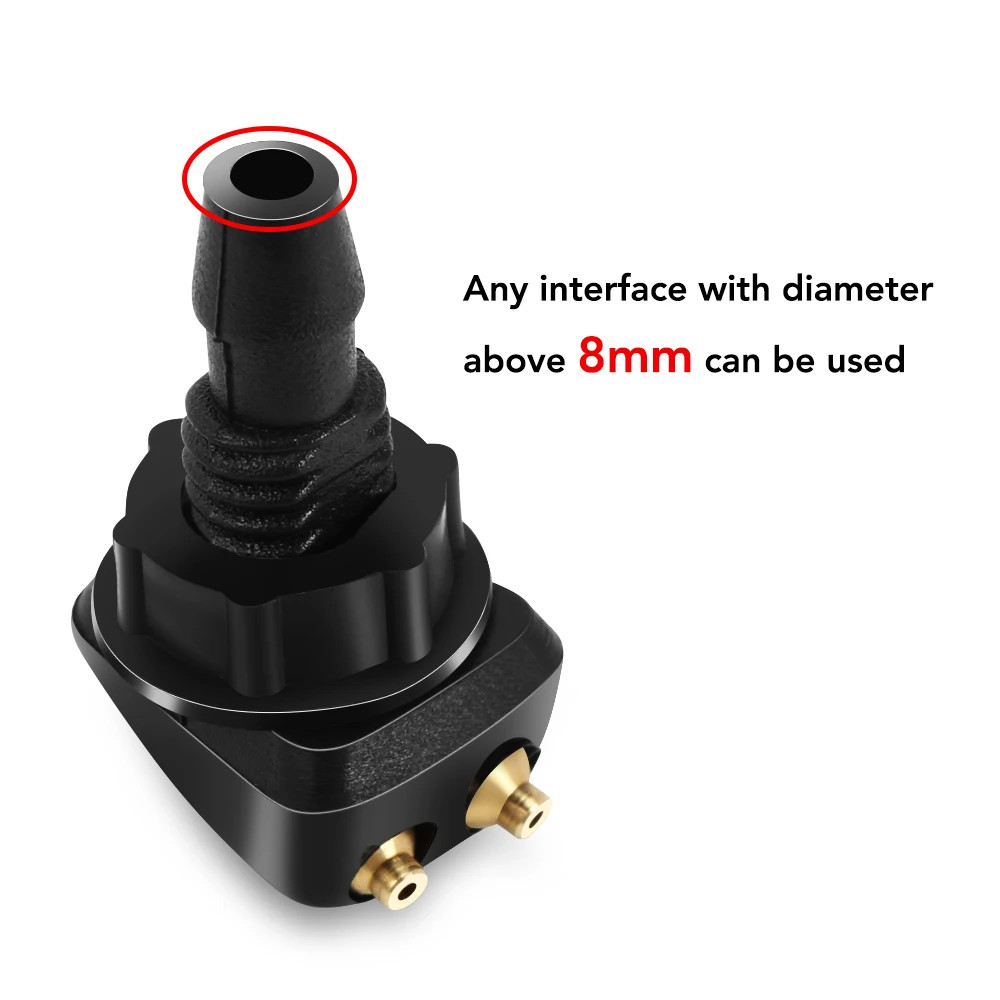 Fix Your Weak Washer Spray! 2 Premium Nozzles – Stronger Coverage, No More Blind