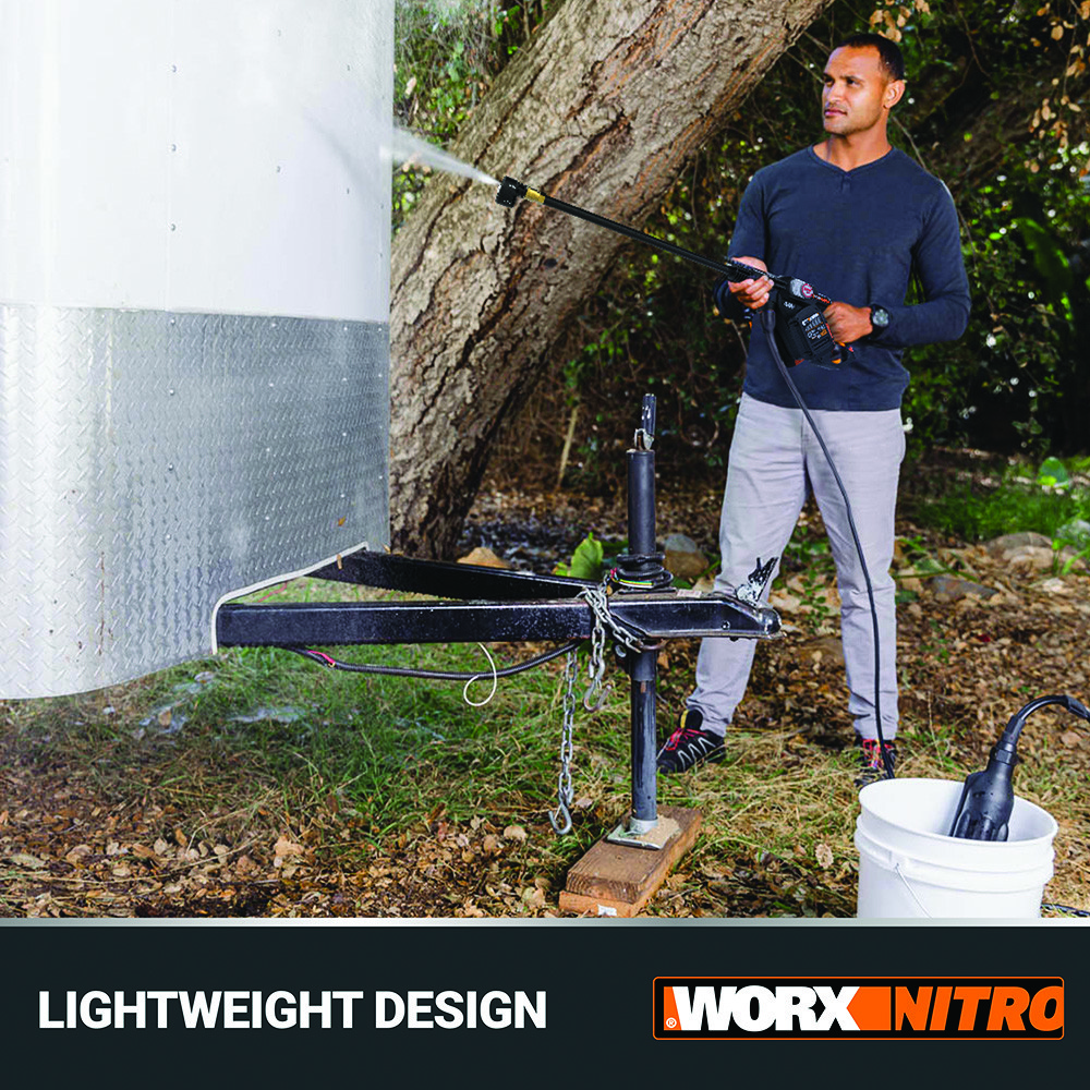 Worx Nitro WP657 40V PowerShare Hydroshot 800 Max PSI Portable Power Cleaner-OB