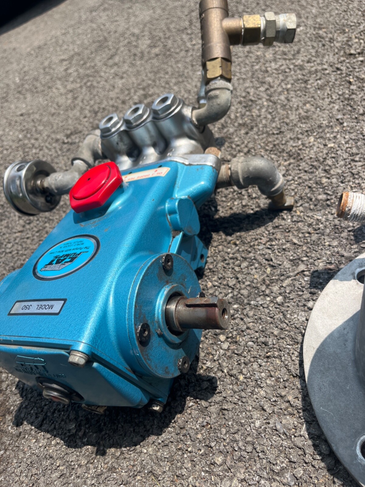 Industrial Pressure Washer Set-up