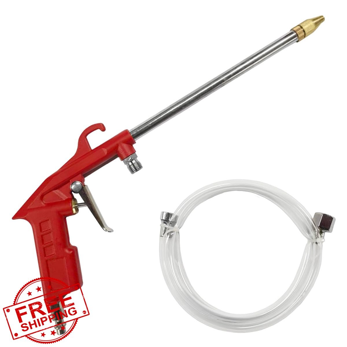 KPFILEH air cleaning spray gun, straight hose
