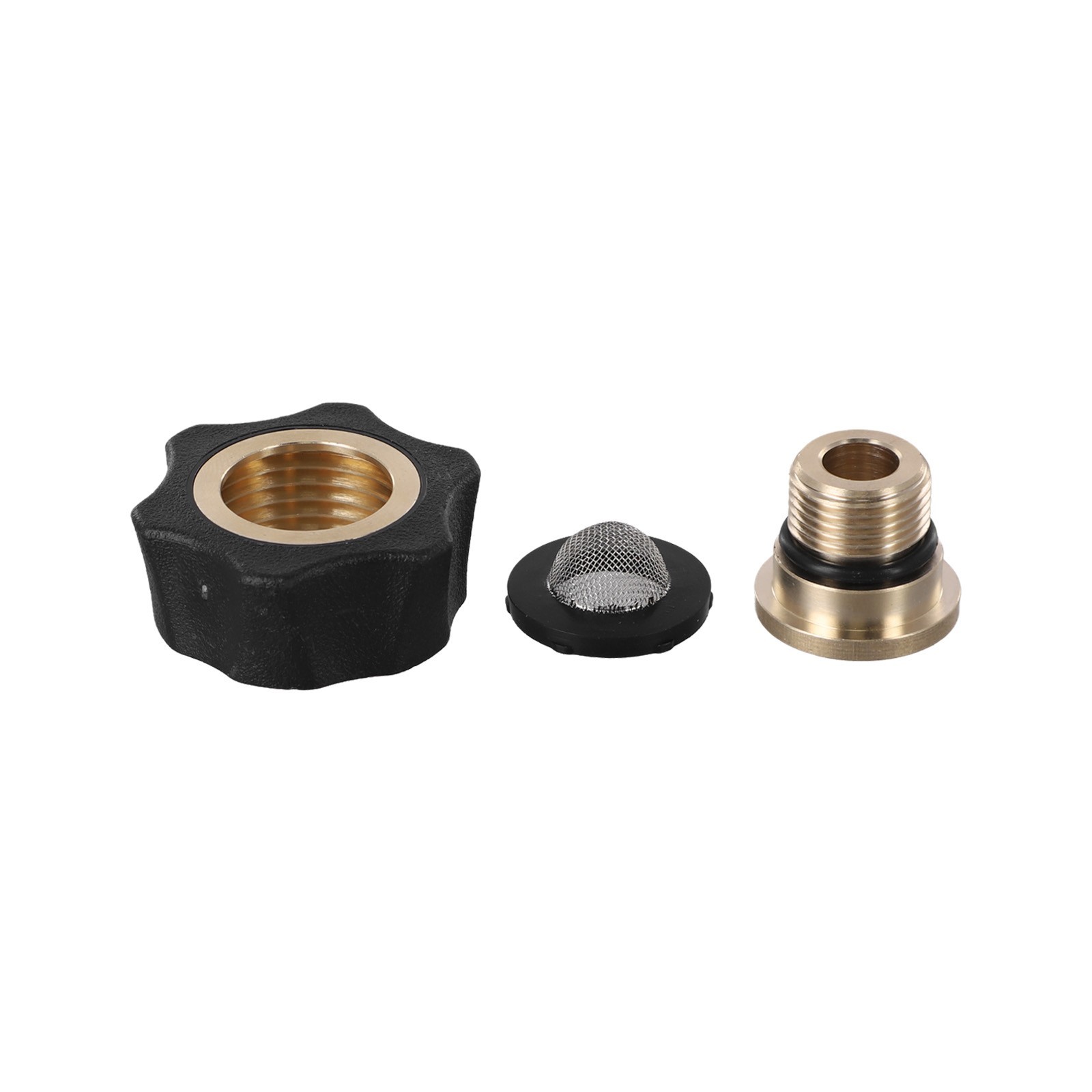 Anodized Aluminum Water Inlet Fitting for Pressure Washing Applications