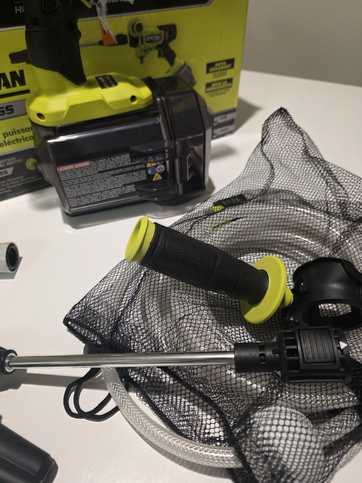 Ryobi 40V HP EZClean Cordless Brushless Pressure Washer 600 PSI w/ Accessories
