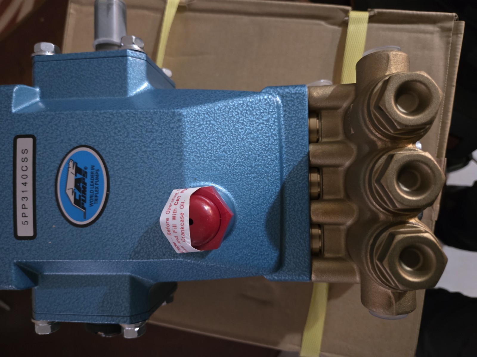 Cat 5PP3140CSS Pressure Washer Pump 4.5 Gpm 4000 PSI