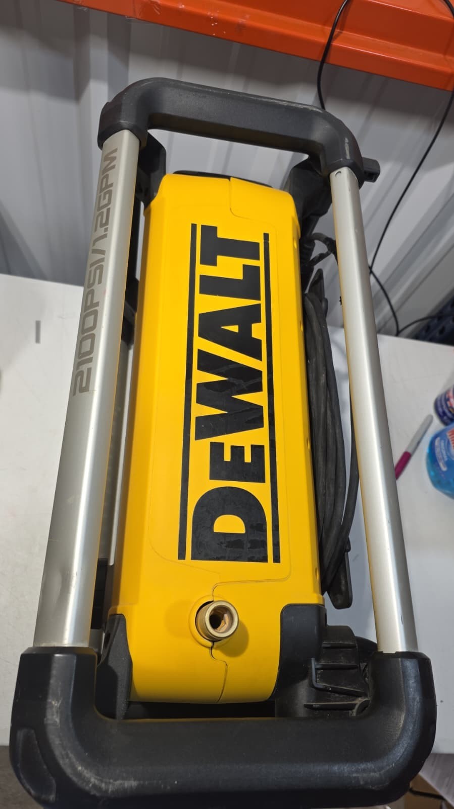 PARTS OR REPAIR DEWALT Pressure Washer 2100PSI Electric Cold Water DWPW2100