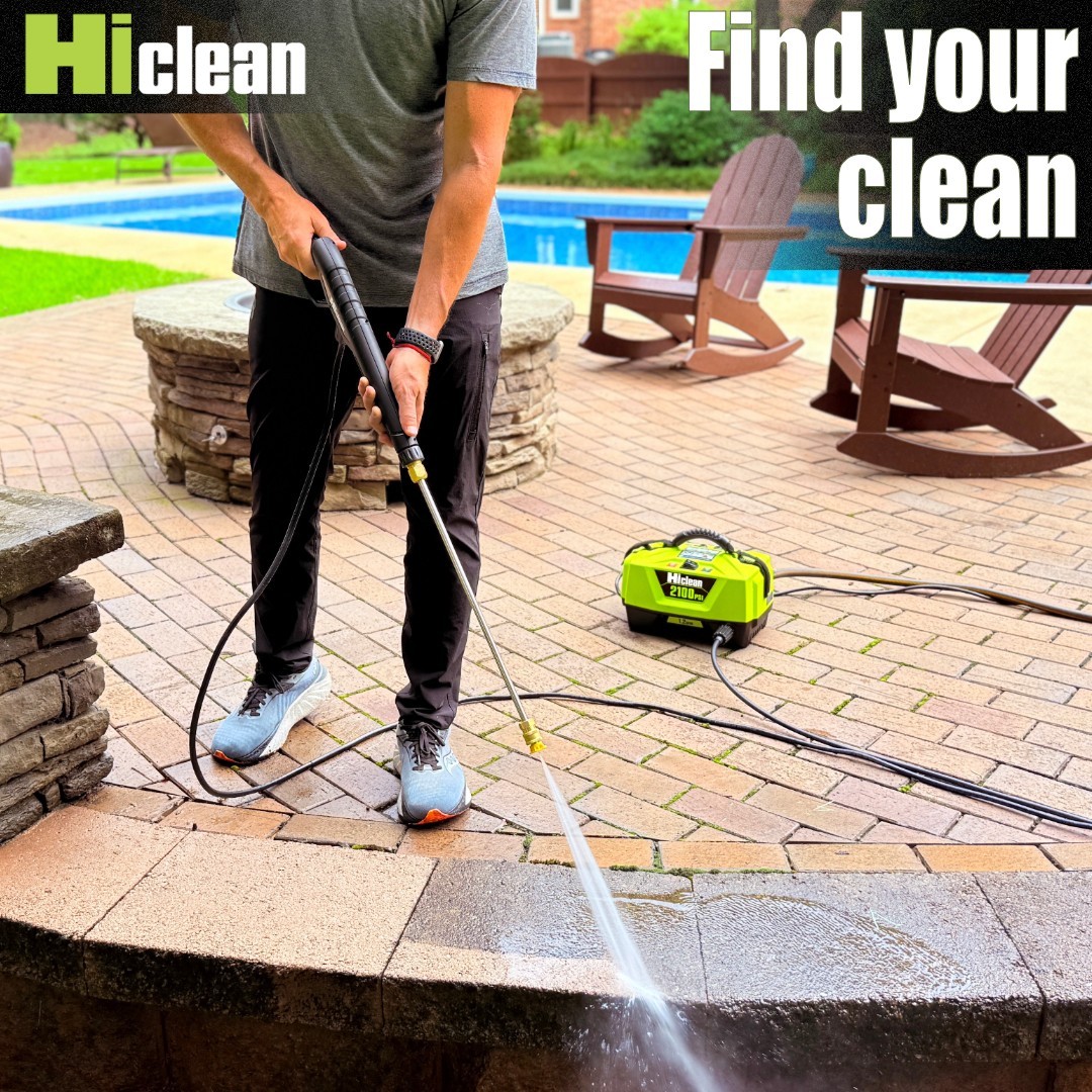 Hiclean 2100 PSI Electric Pressure Washer, Ultra Compact