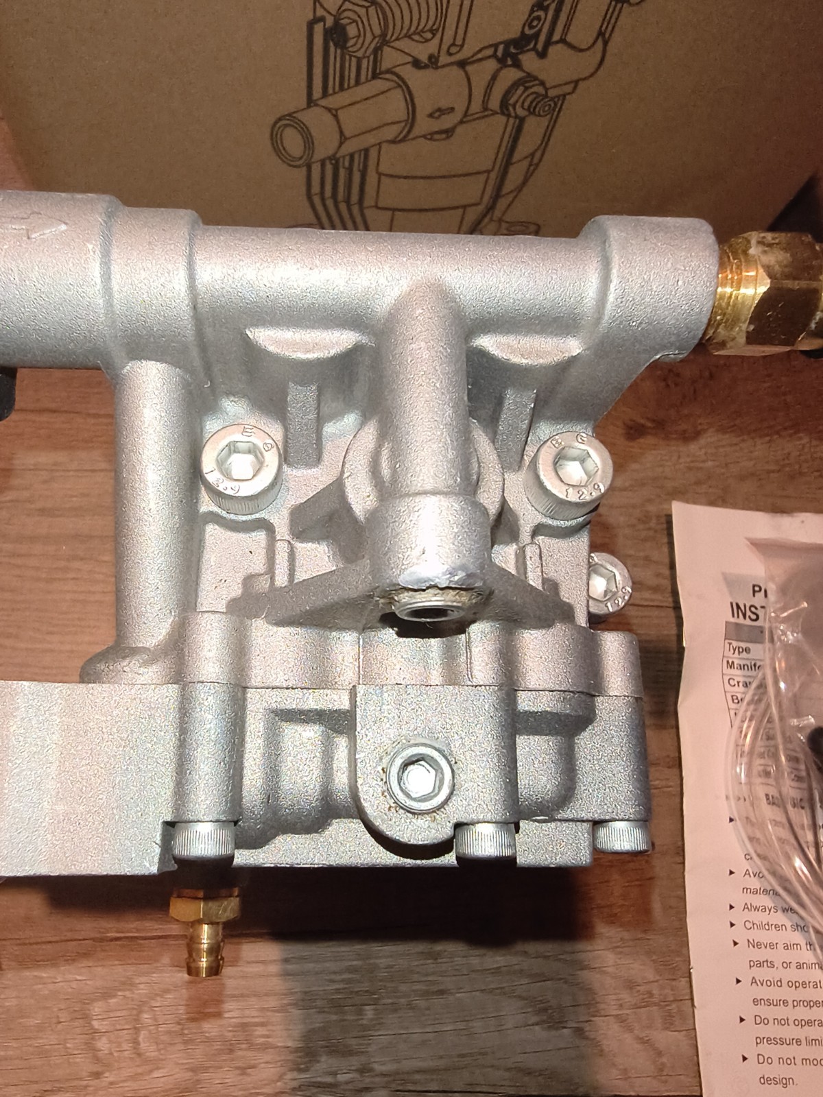 3/4″ Horizontal Pressure Washer Pump 3400 PSI 2.5 GPM Replacement