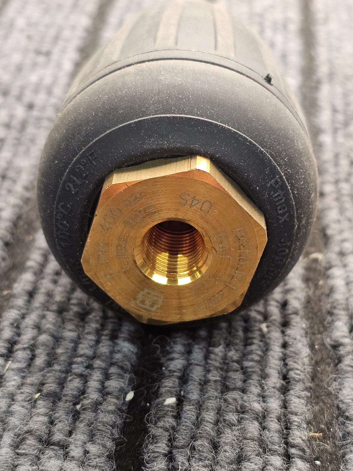 AR Annovi Reverberi ROTOJET400-045: Rotary Nozzle 5800 PSI 4.5mm Brass 1/4″F
