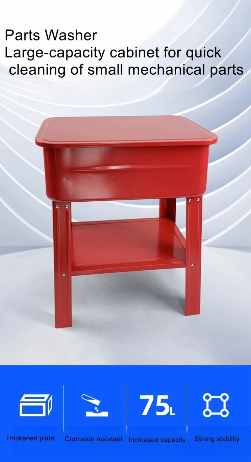 Parts Washer Engine and Transmission Parts Washer Motorcycle Parts Washing Tank