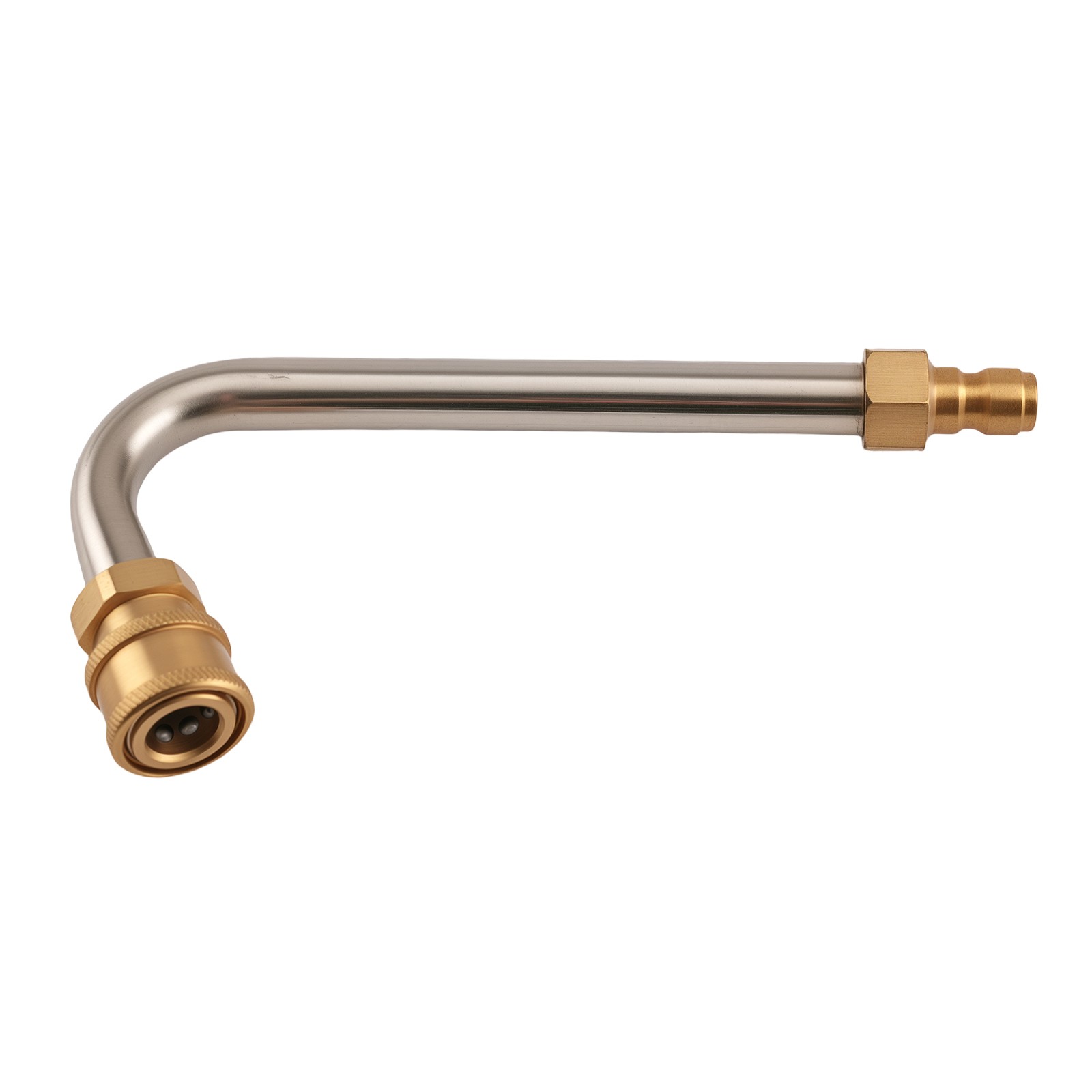 4000PSI Pressure Washer Extension Set 97in Brass 6 Wands 6 Tips 3 Curved Rod