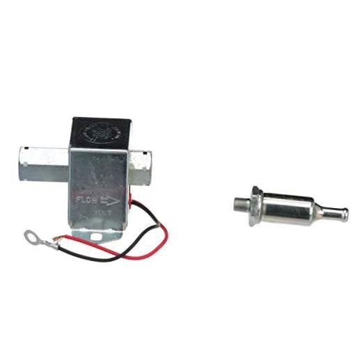 Cube Electronic Fuel Pump, 3.5-5 PSI, 12 Volt Systems