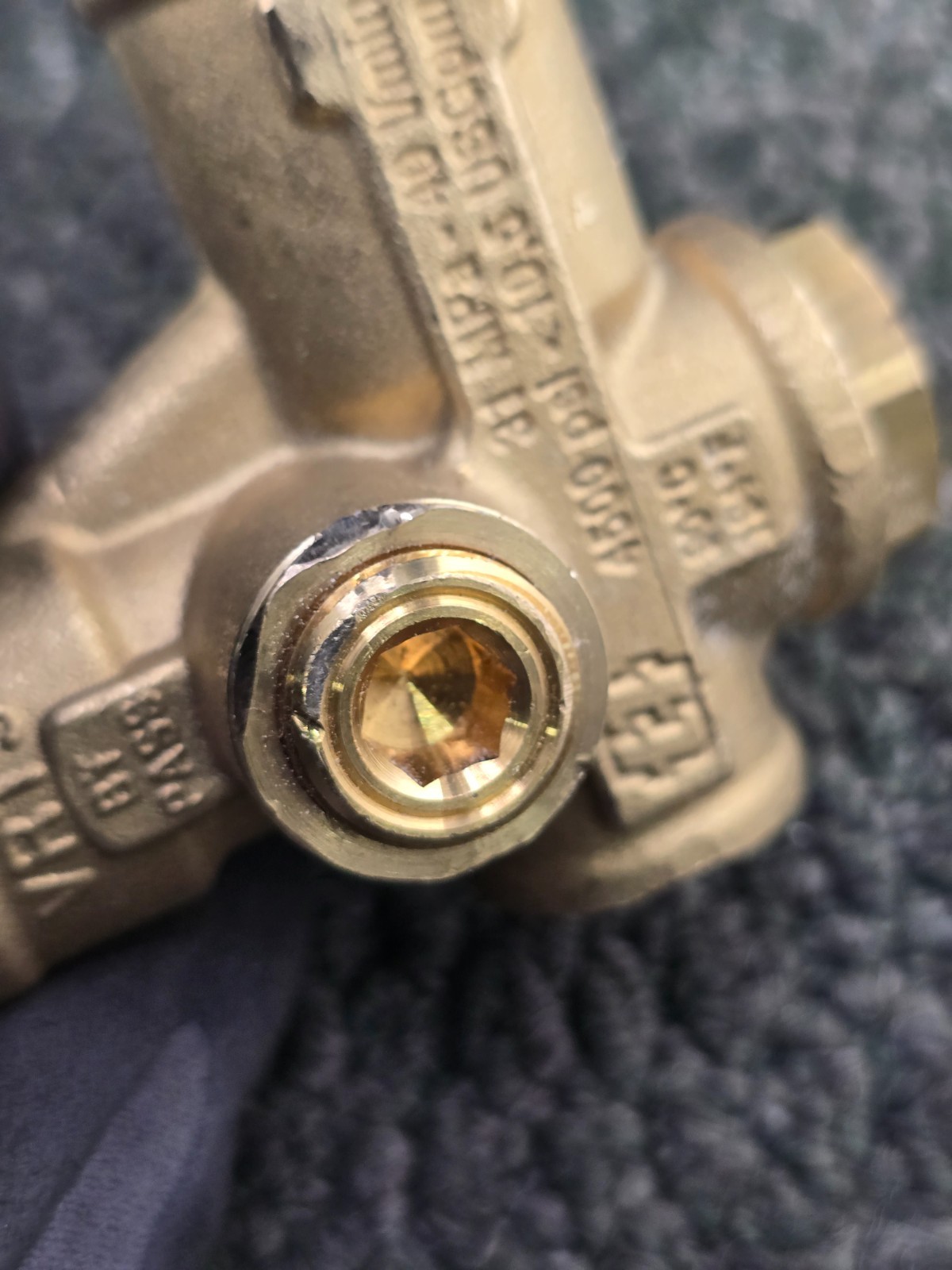 VRT3 3/8-inch Female NPT Heavy-Duty Unloader Valve Brass Body 4500 PSI, 10.5 GPM