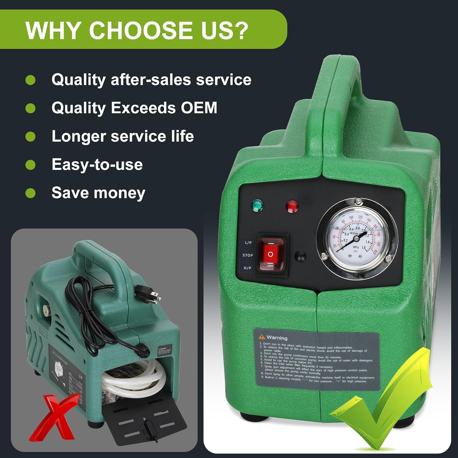 ZPB140 Port A Blaster HVAC Coil Cleaning, Portable Pressure Washer & Coil Jet