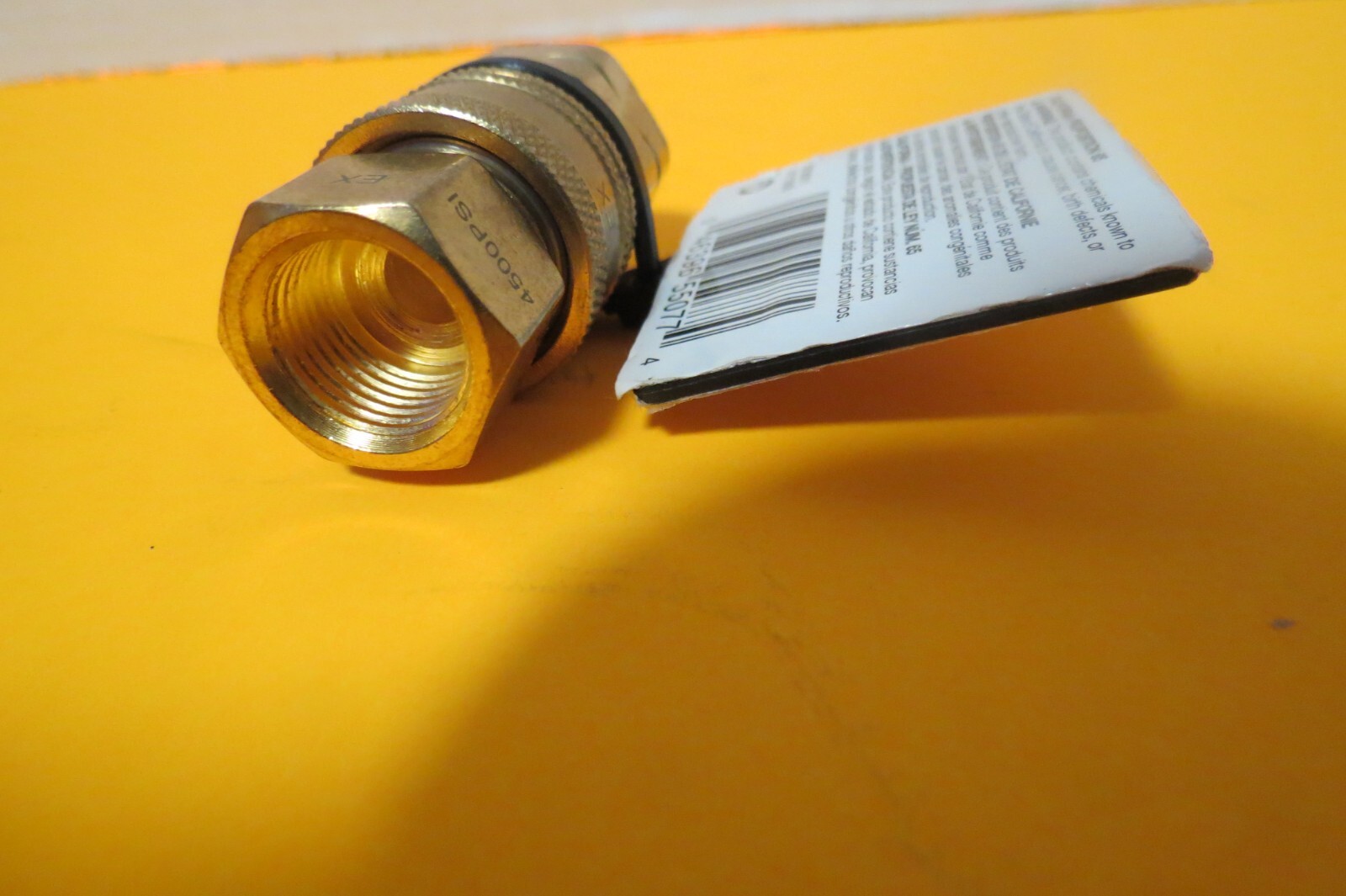 3/8 Inch Brass Quick Connect Kit 4500 Max PSI New In Package