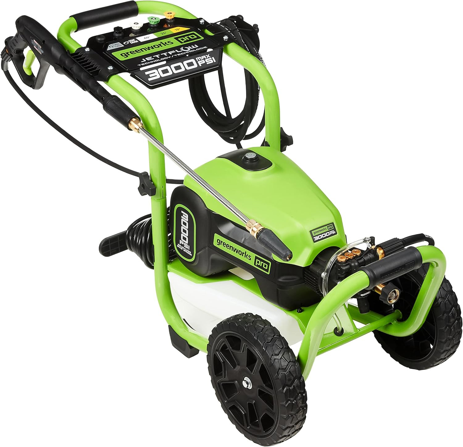 Powerful 3000 PSI Electric Pressure Washer with 25-Foot Hose Bundle