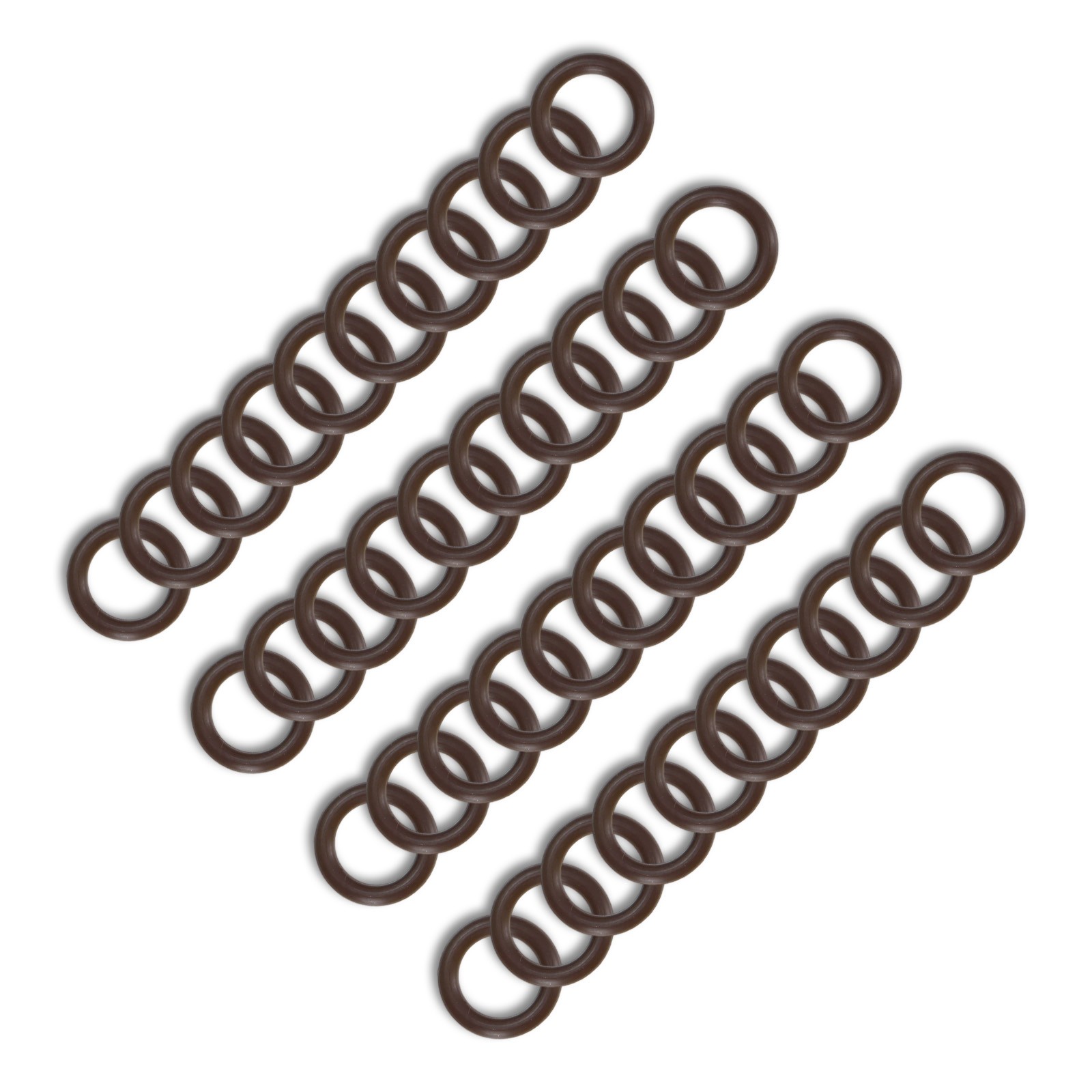 40-Pack 3/8” Fluorine Rubber O Ring Assortment Kit for Quick Coupler