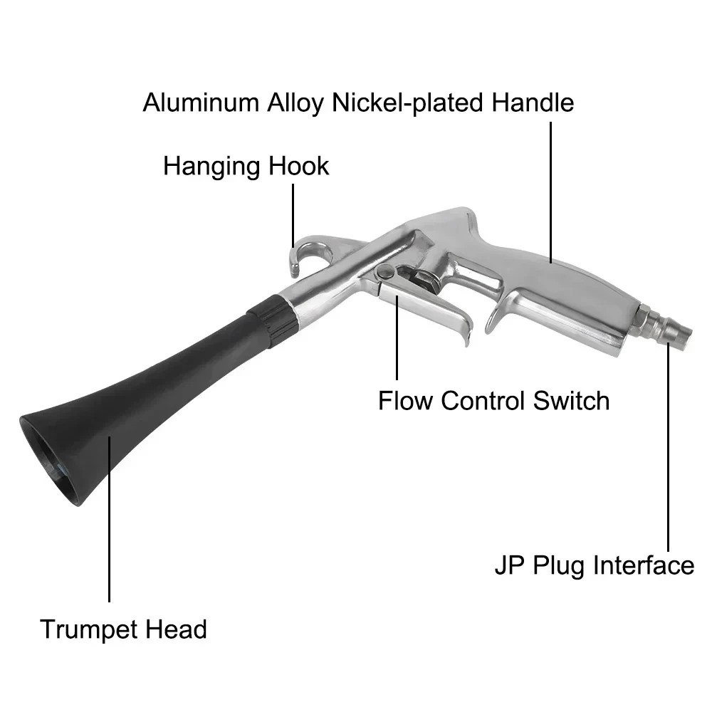 1pc High Pressure Car Wash Gun 0.4–10Mpa Tornador Interior Cleaning Tool – NEW