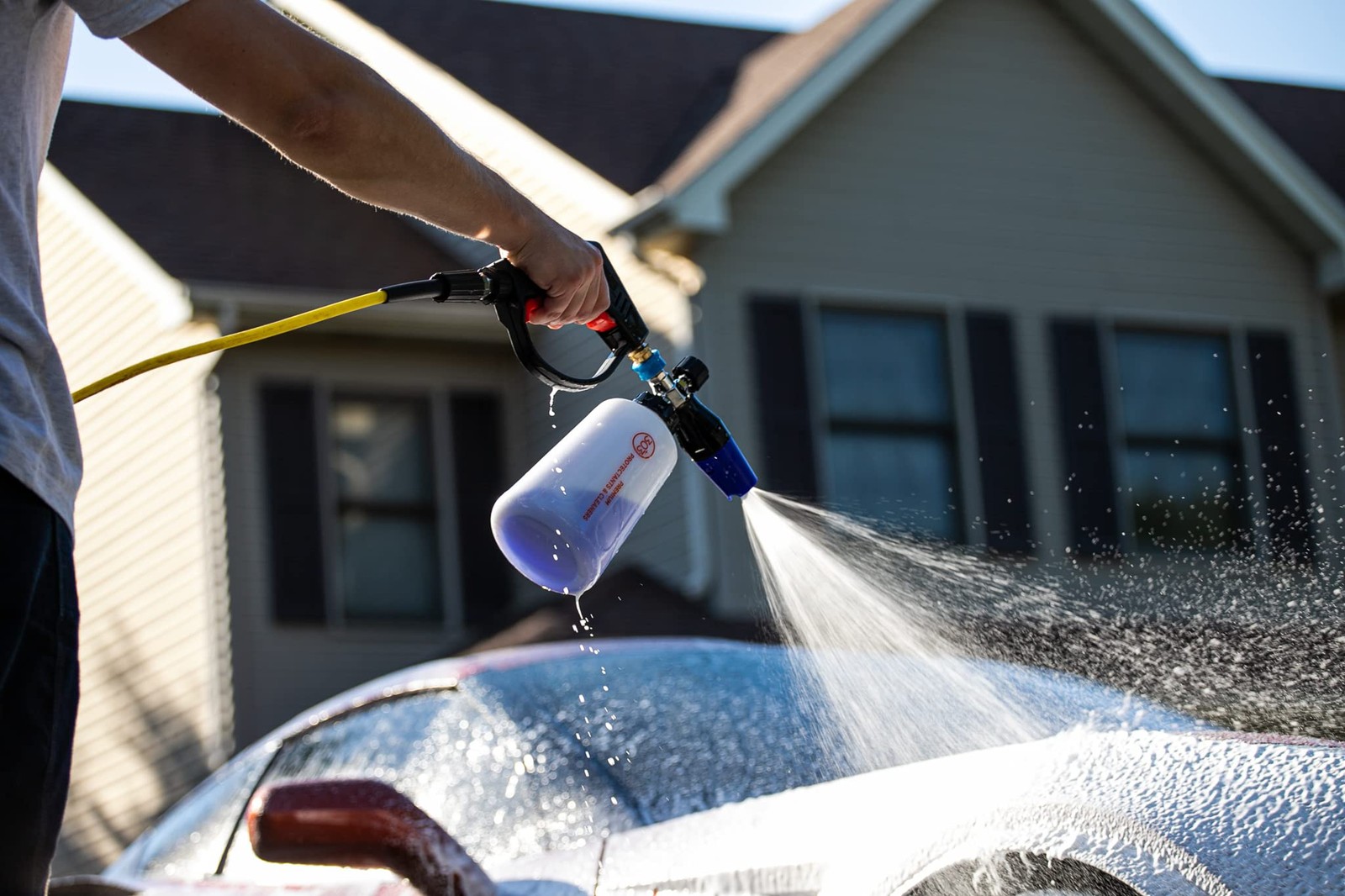 303 Products Foam Cannon for Pressure Washer, Heavy Duty Foam Gun with Anti-C…