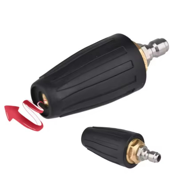 4.0GPM High Pressure Washer Rotating Turbo Nozzle Spray Tip 4000PSI 1/4″ Quick
