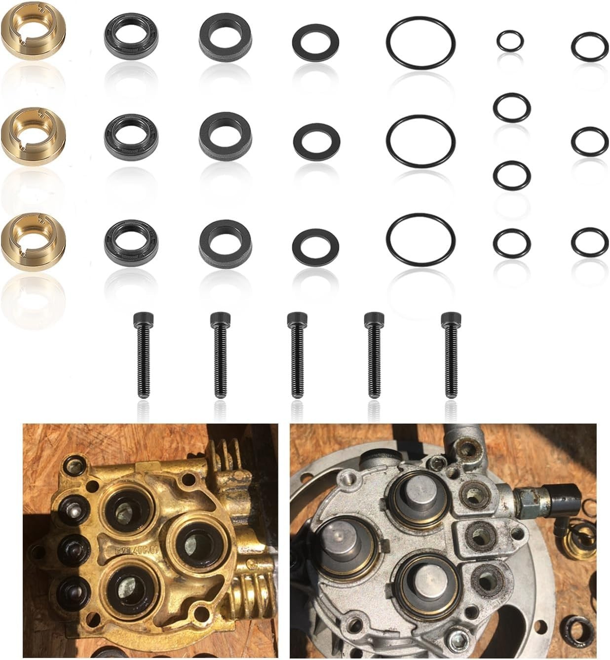 Pressure Washer Seal Kit Compatible With Briggs & Stratton 190595GS 190711GS …