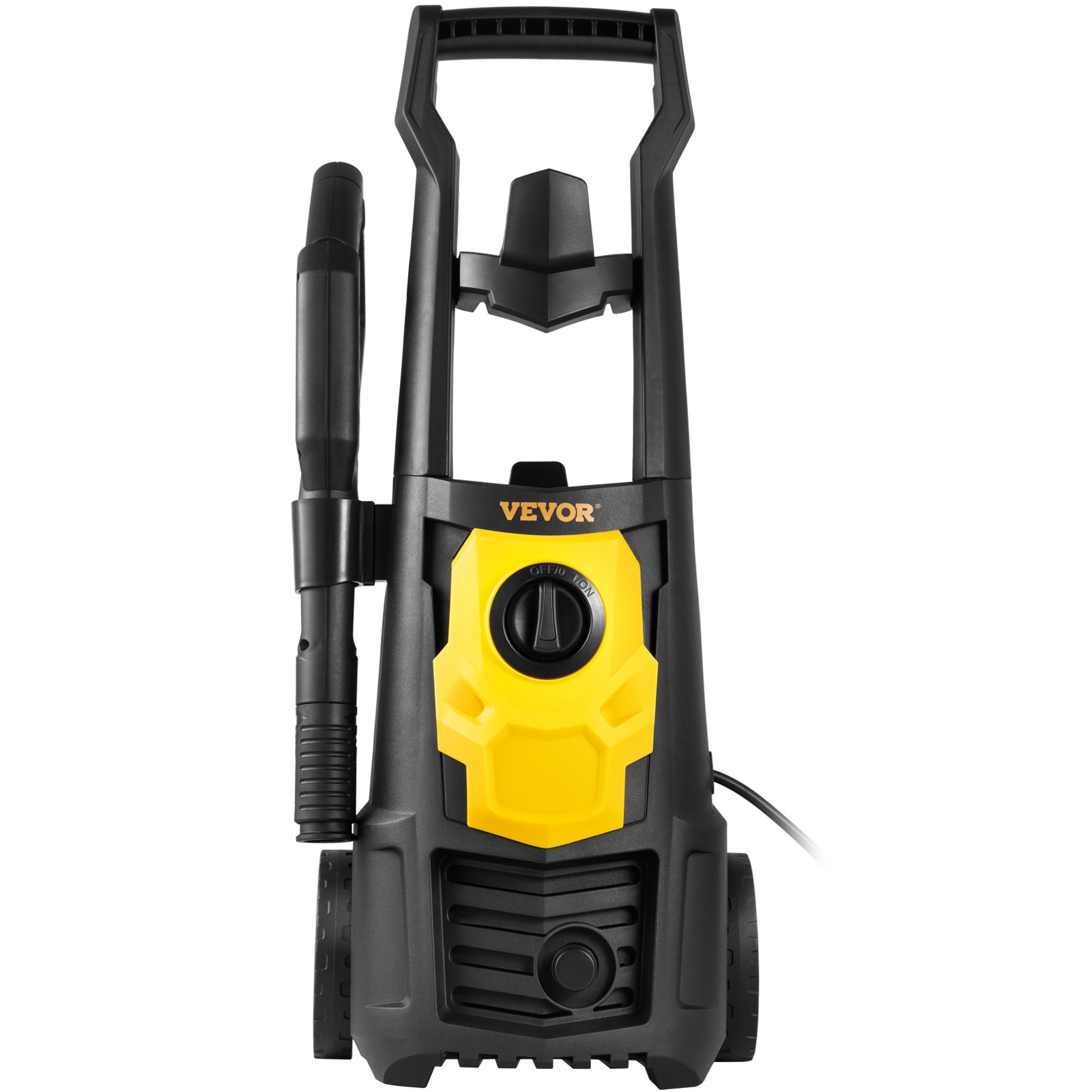 2000 PSI ElectricPower Washer, 1.65GPM w/ 30Ft Hose & Reel, 5Nozzles, FoamCannon