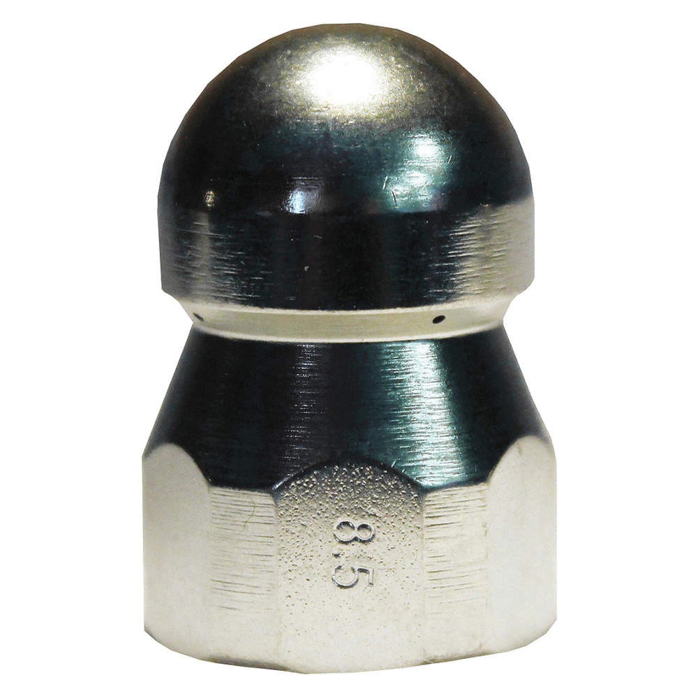 GRAINGER APPROVED AL0124722330 Sewer Nozzle,Size 8.5,5000 psi 3ANU6