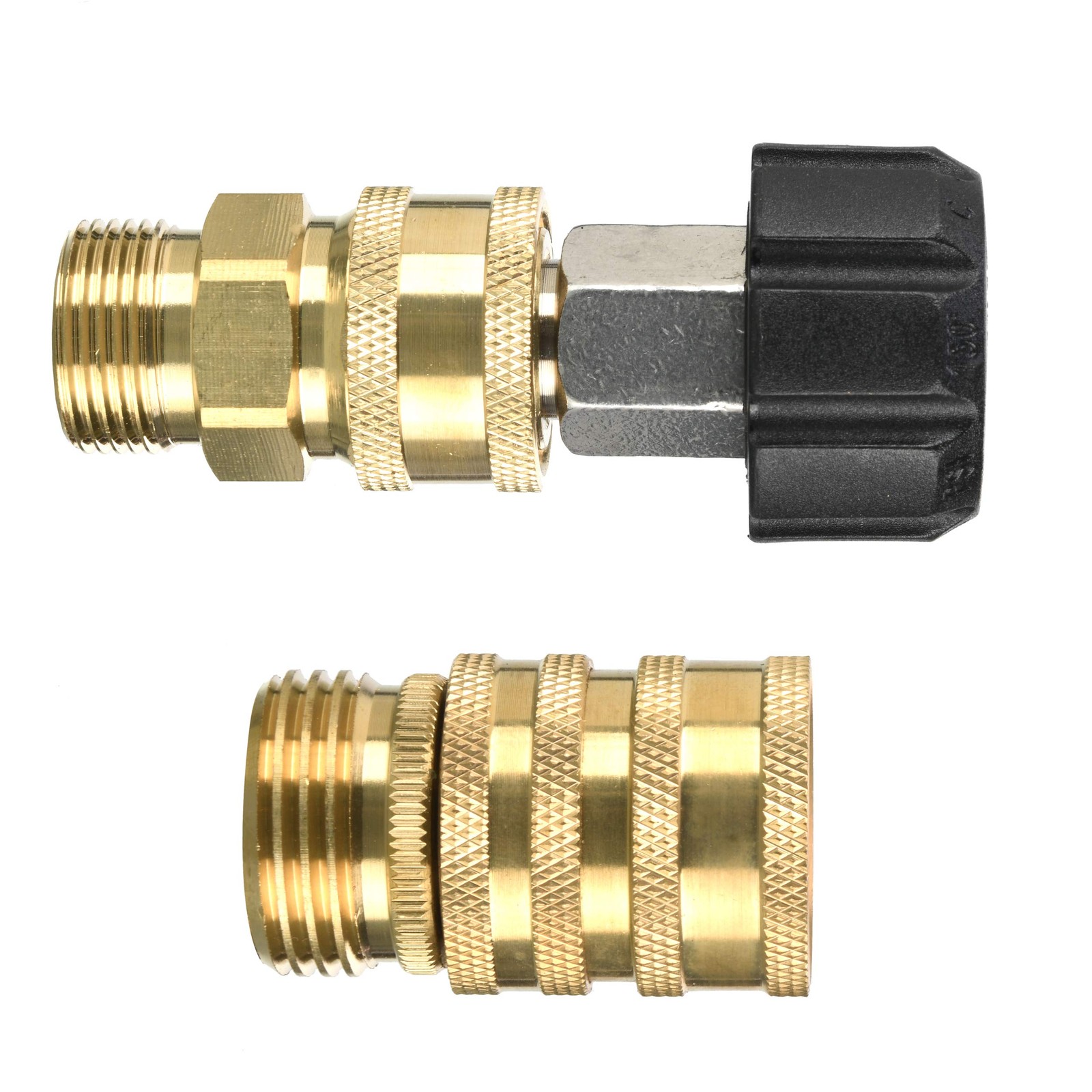 Kit De Adaptadores Para Lavadora A Presion M22 A 3/8 Pulgada 8 Unidades