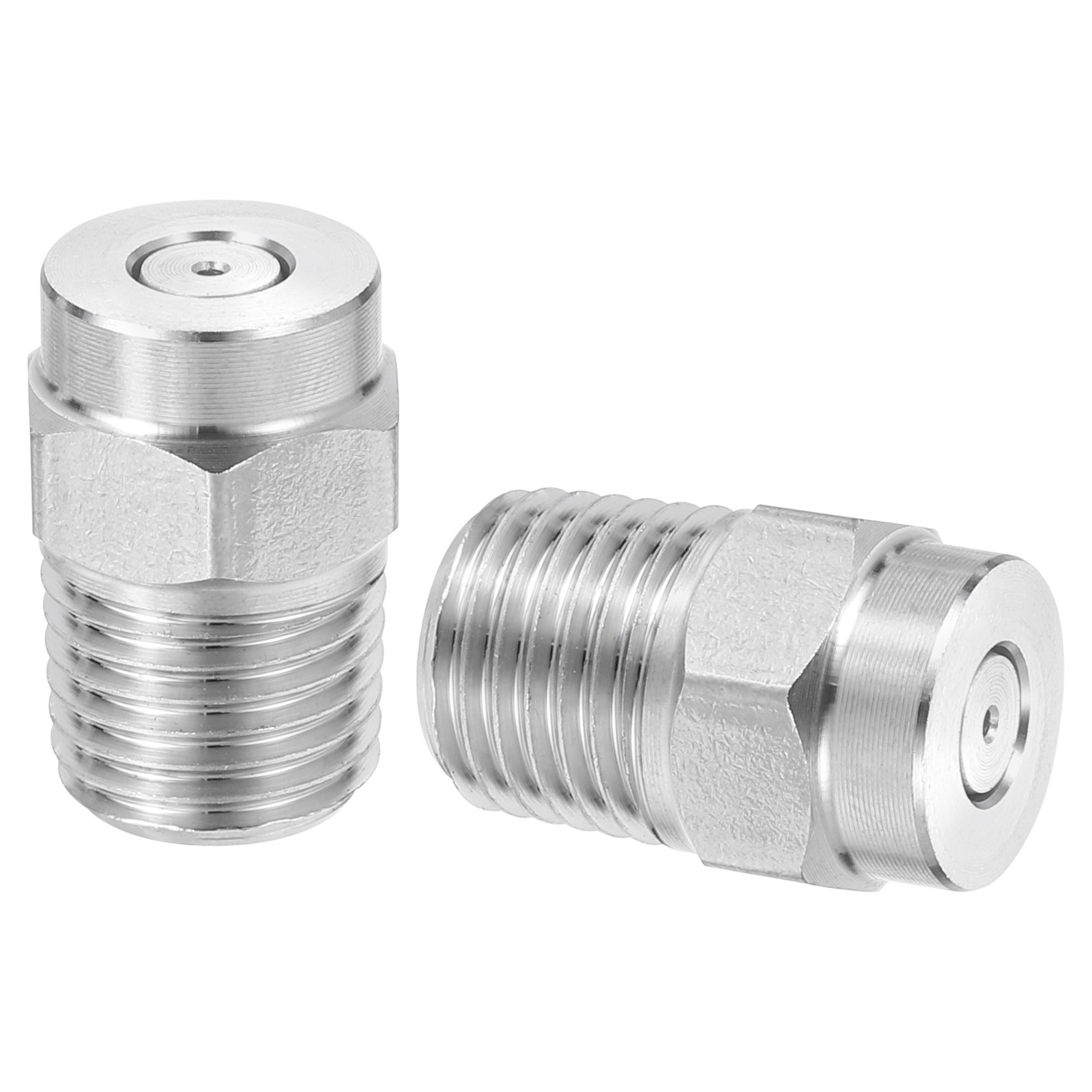 Surface Cleaners Tips Thread Nozzle, 1/4 Inch NPT Male, 030 Orifice, 0 Degree