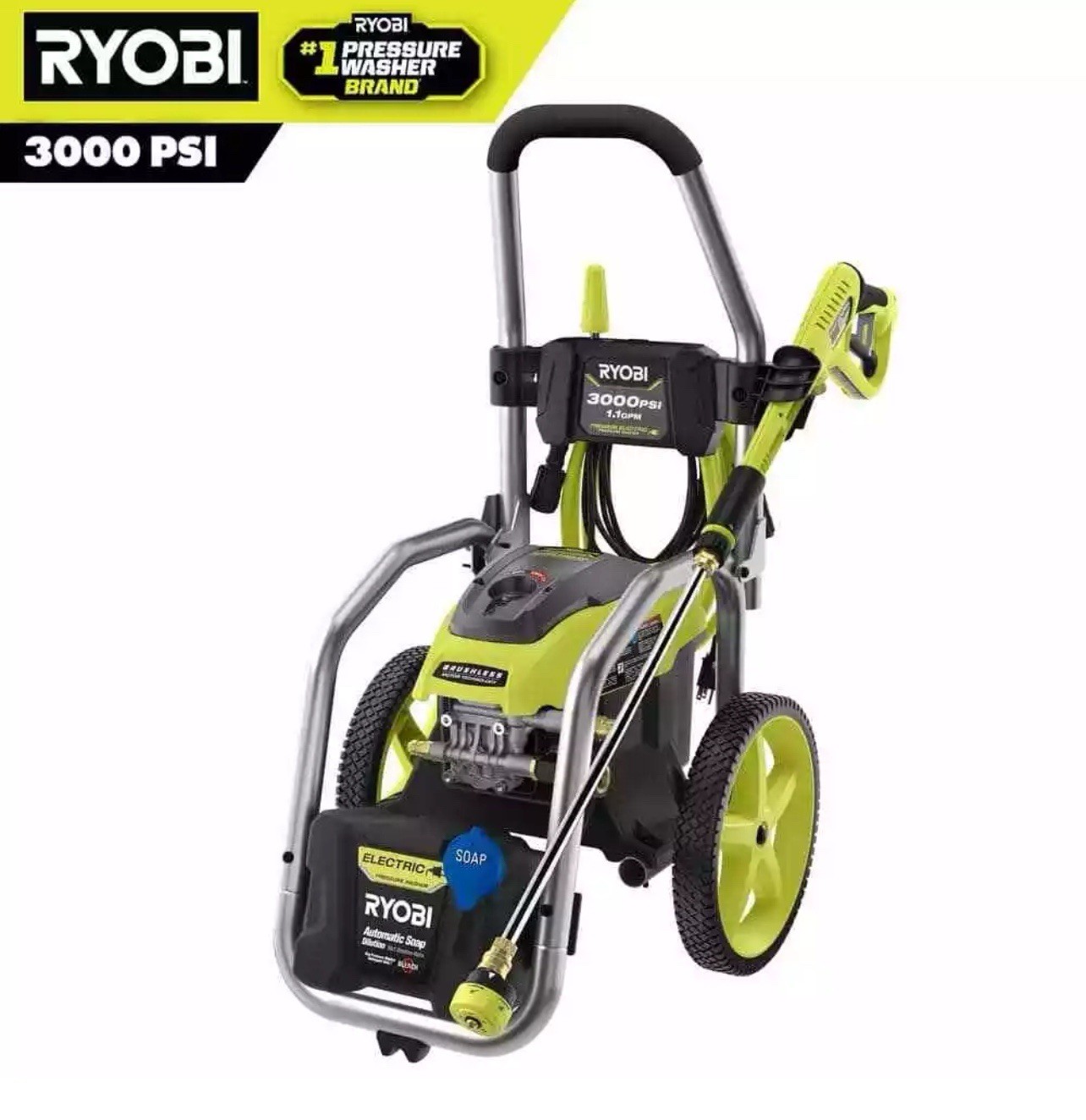 RYOBI RY143011VNM 3000 psi Pressure Washer