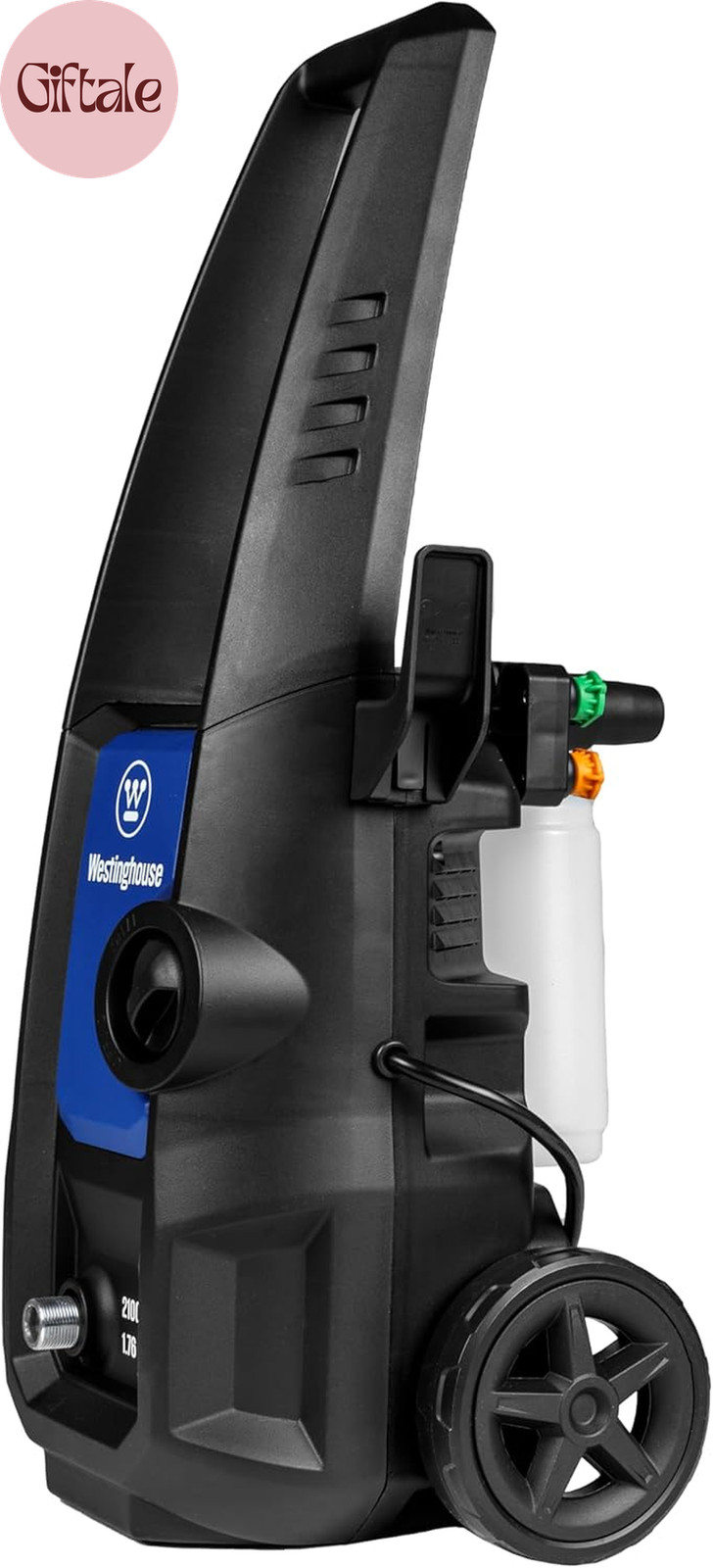 Epx3050 Electric Pressure Washer, 2100 Max PSI 1.76 Max GPM with Foam Cannon and