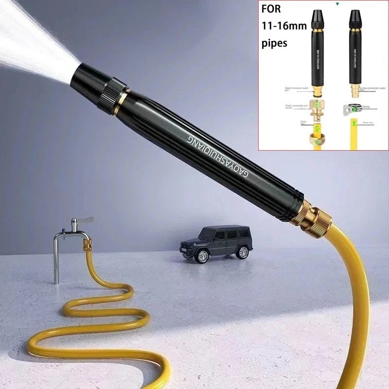 Larnto High Pressure Hose Nozzle Water Gun for Car Wash Garden Pressure Booster