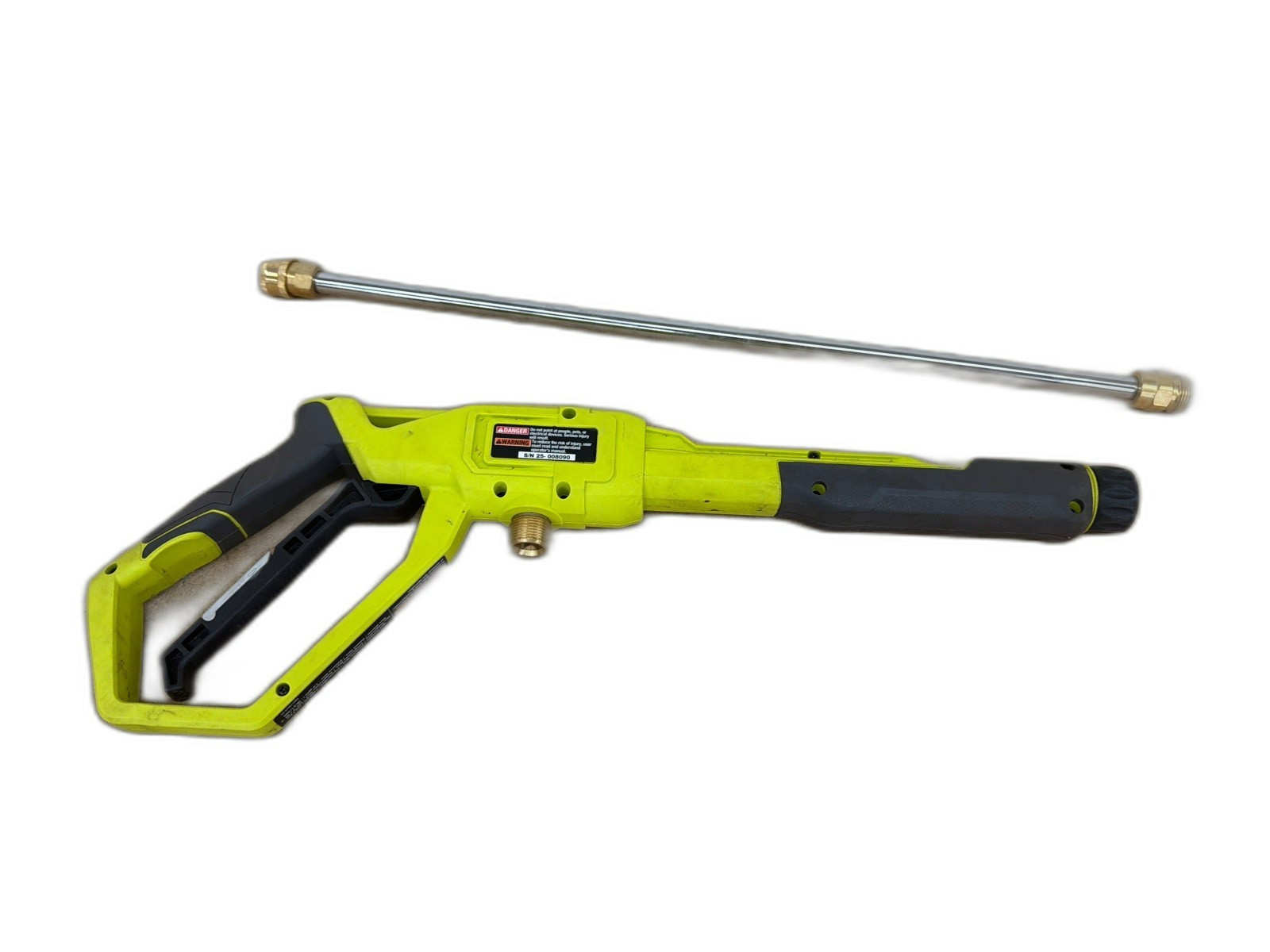 RYOBI Pressure Washer Trigger Handle Kit, Quick-Connect Adaptors, NO Nozzles