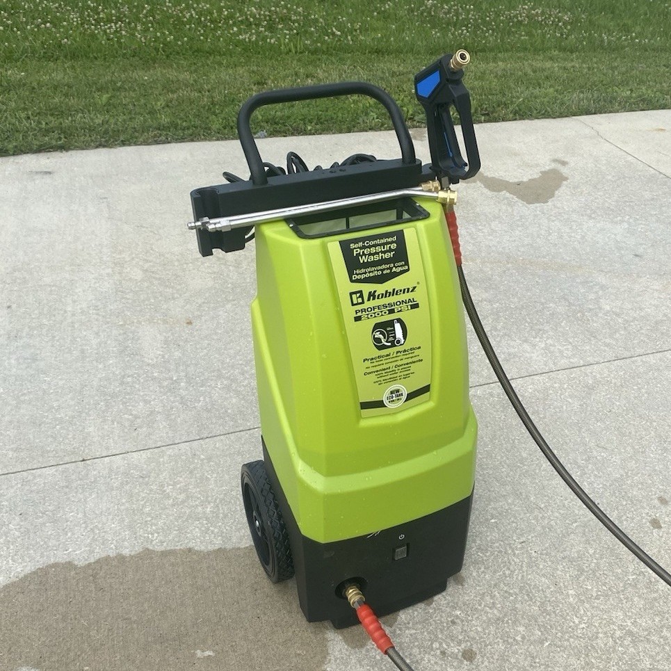 Koblenz HLT 380 Cold Water Corded Electric Pressure Washer 2000psi