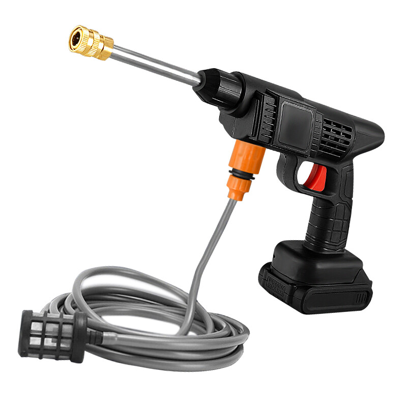 1500W Cordless Electric High Pressure Water Spray Car Gun Portable Washer Clean