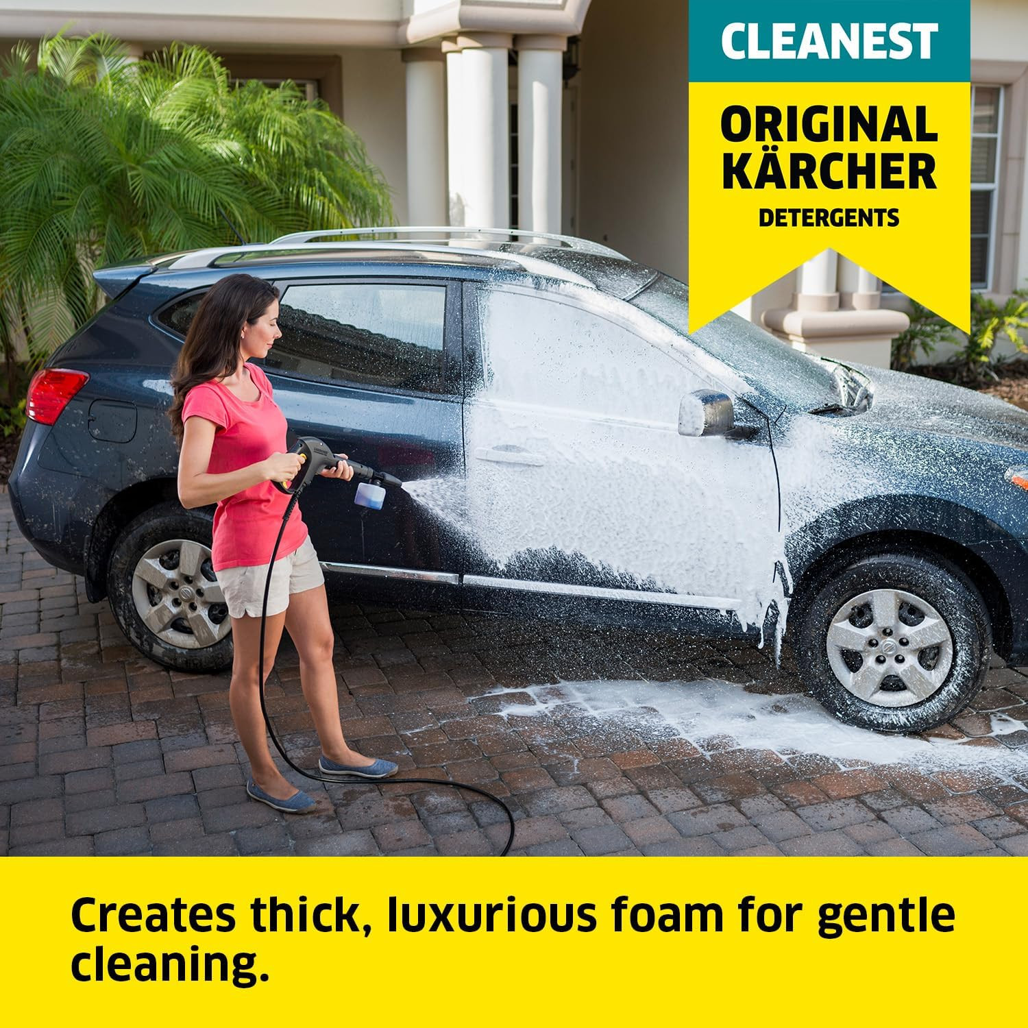 Kärcher Pressure Washer Cleaning Soap Concentrate Bundle – Multi-Purpose for Out