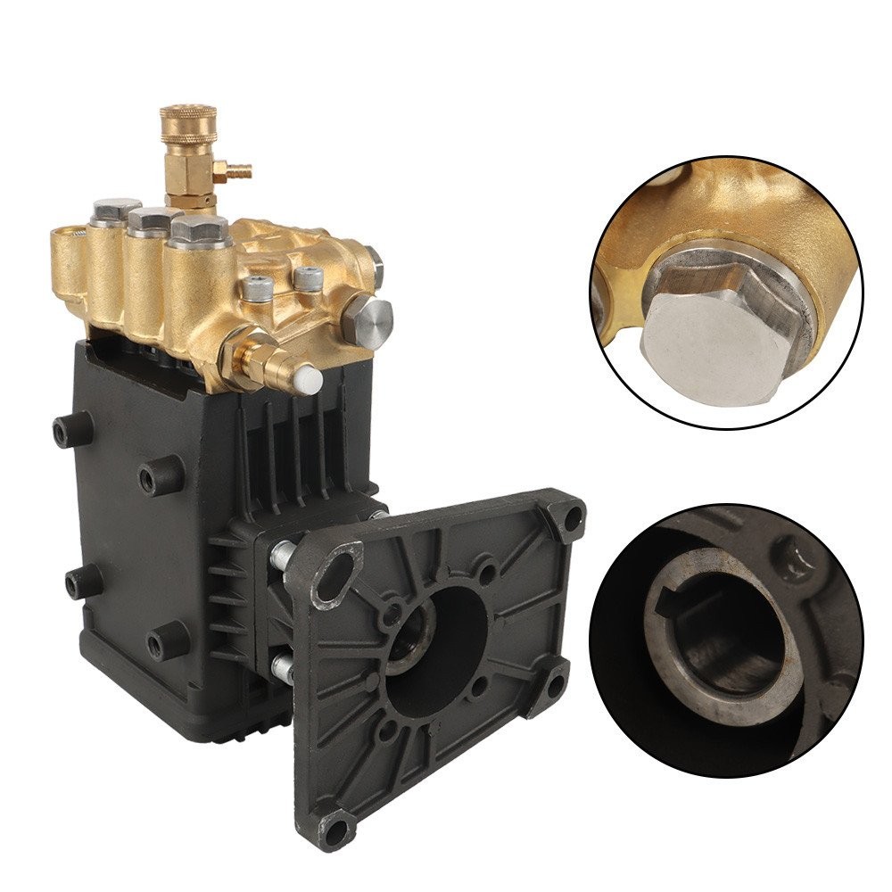 4GPM 4400PSI Pressure Washer Pump Power Washer Pump 1″ Shaft Horizontal