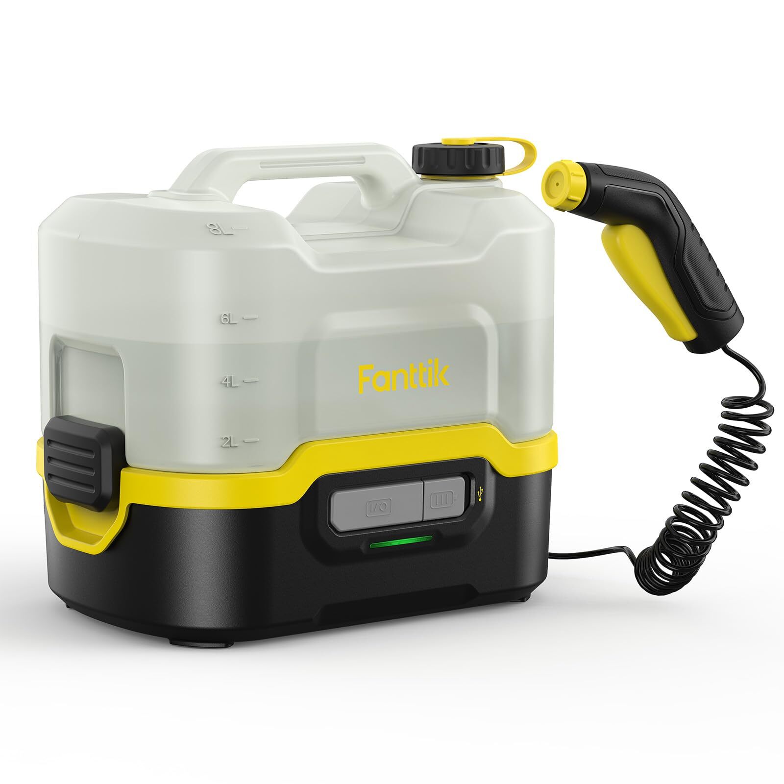 NB8 Nano Portable Cordless Electric Sprayer w/2.1Gal Tank,Retractable Spray Head