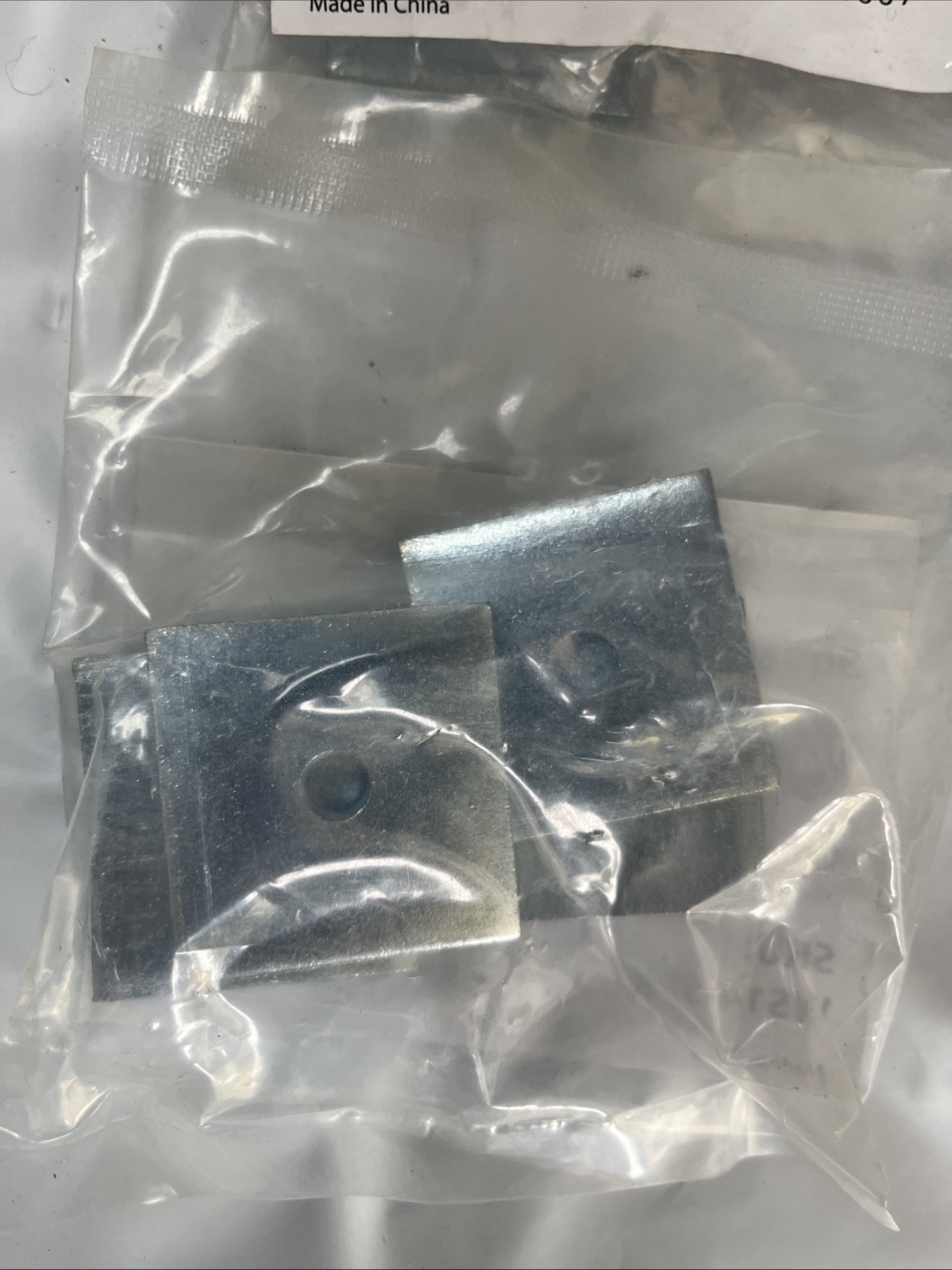 NEWHOUSE ELECTRIC 1/4 in. Square Washer for Strut Chan No Magnets (6BAG of 5pk)