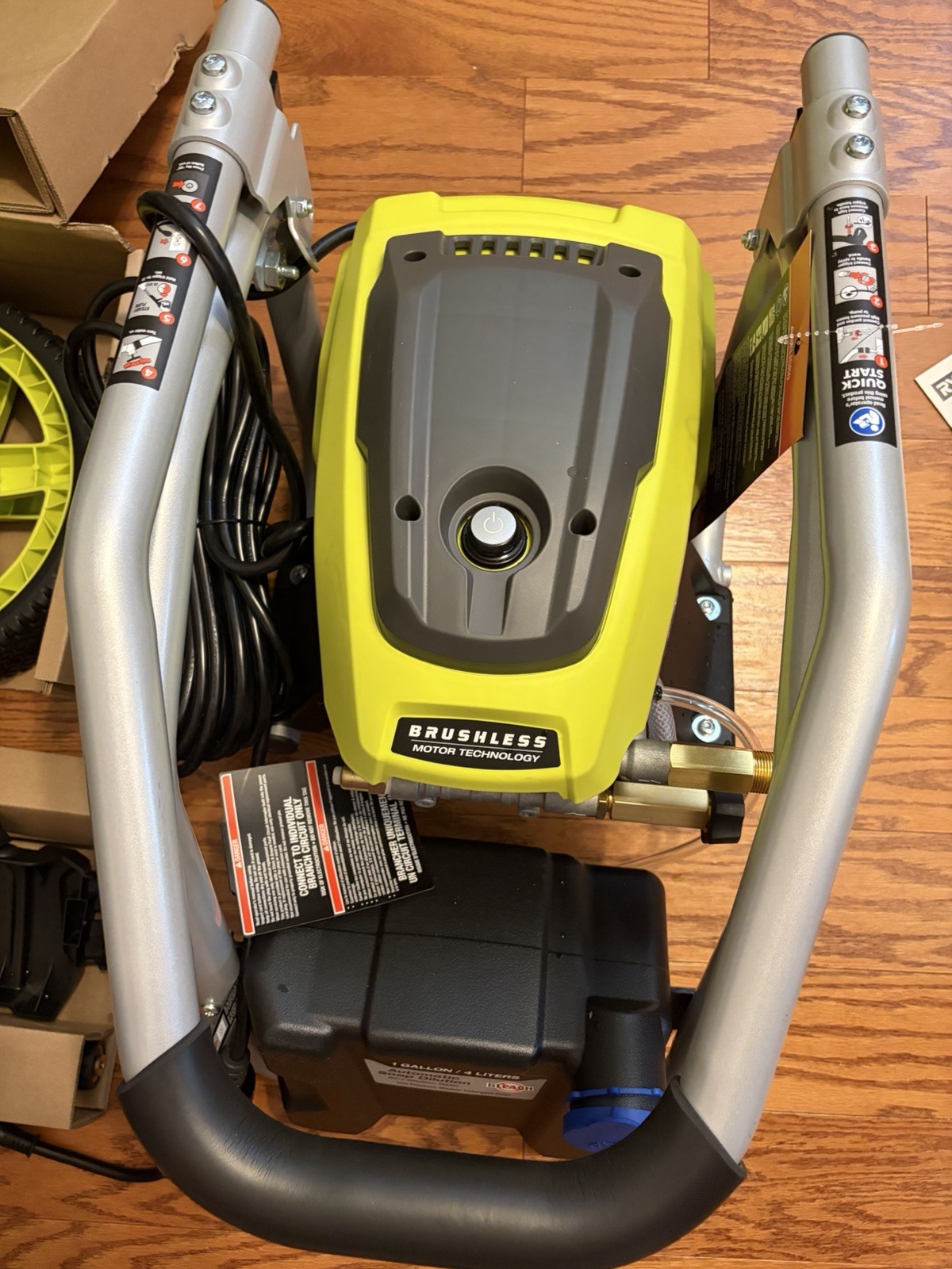 RYOBI 3000 PSI 1.1 GPM Cold Water Electric Pressure Washer RY143011