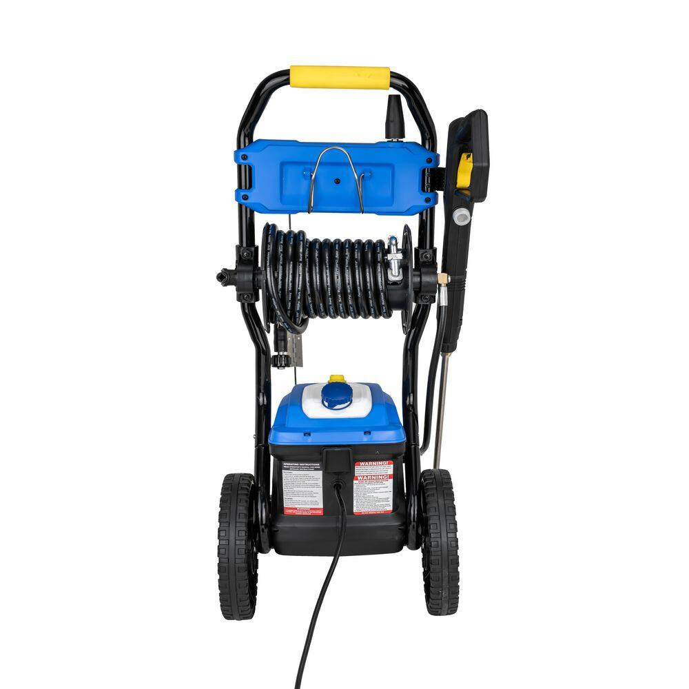 2200Psi, 1.65 GPM Cold Water Electric Pressure Washer 4 Quick-Connect Spray and