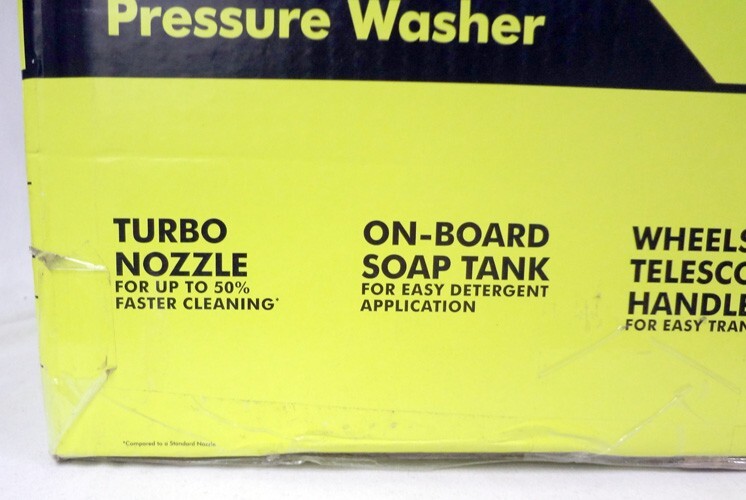 Brand New RYOBI 2,000 PSI Electric Pressure Washer!