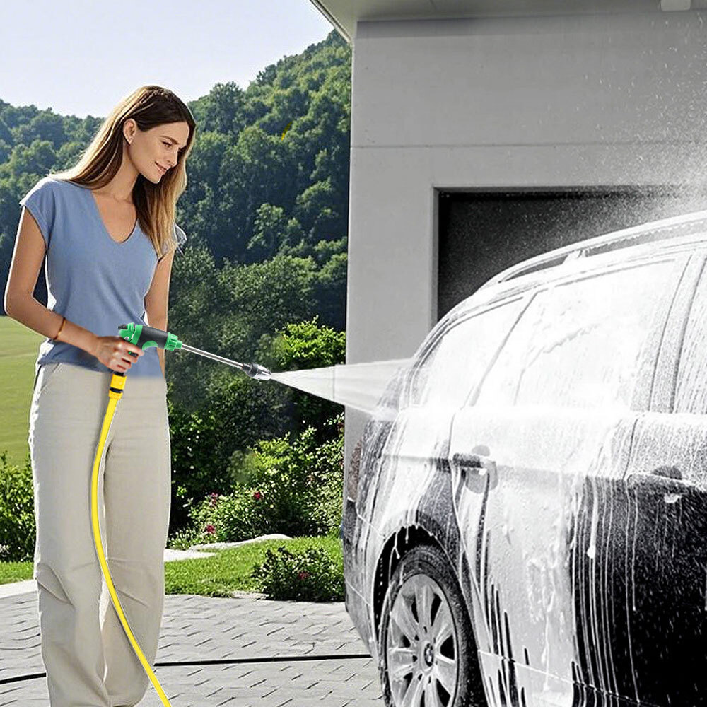 Waterblitz Pressure Washer High Pressure Water Gun 360° Rotating 3 Spray Modes